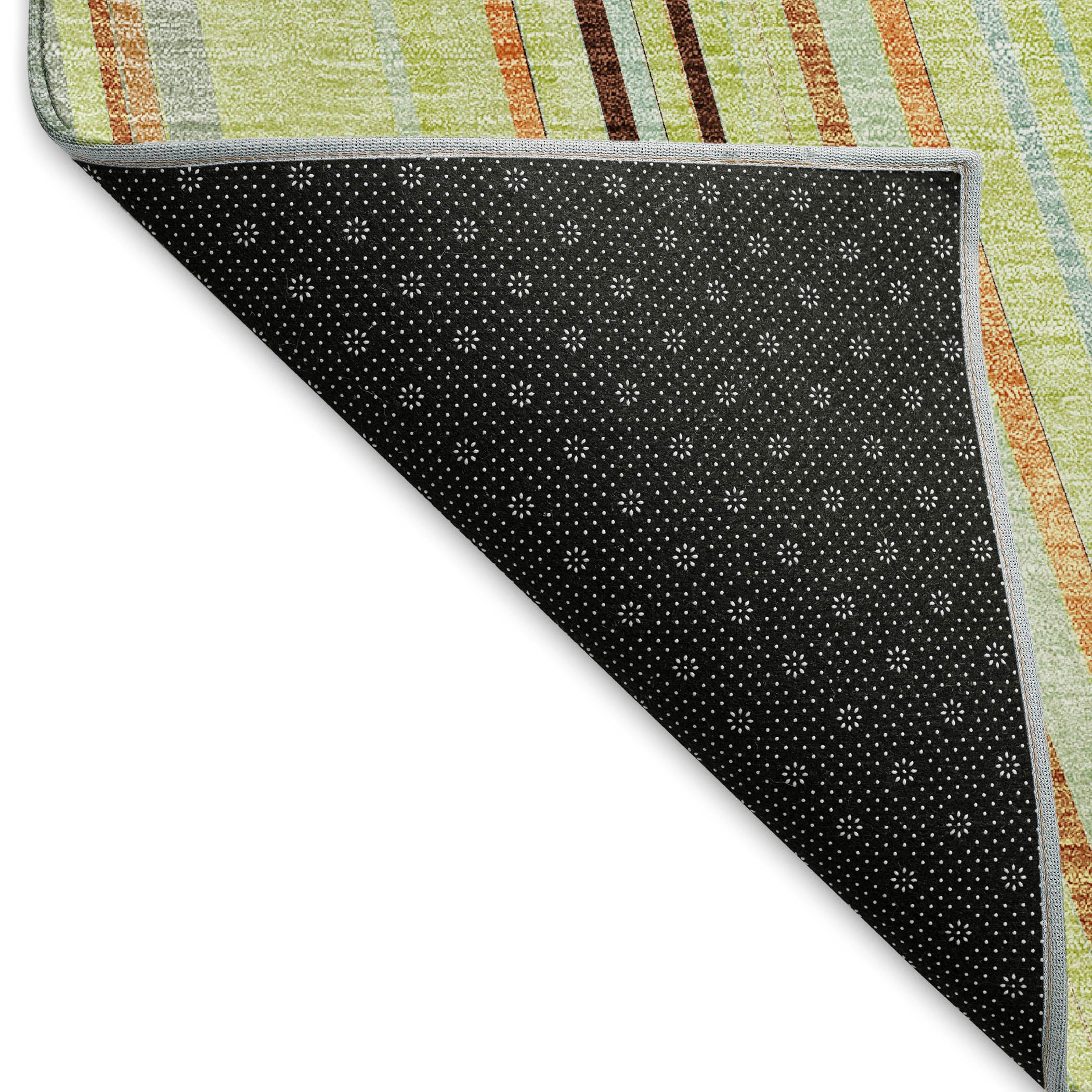 Chiang Mai Machine Washable Transitional Aloe Green Rug 1'8" x 2'6" #shape_Rectangle