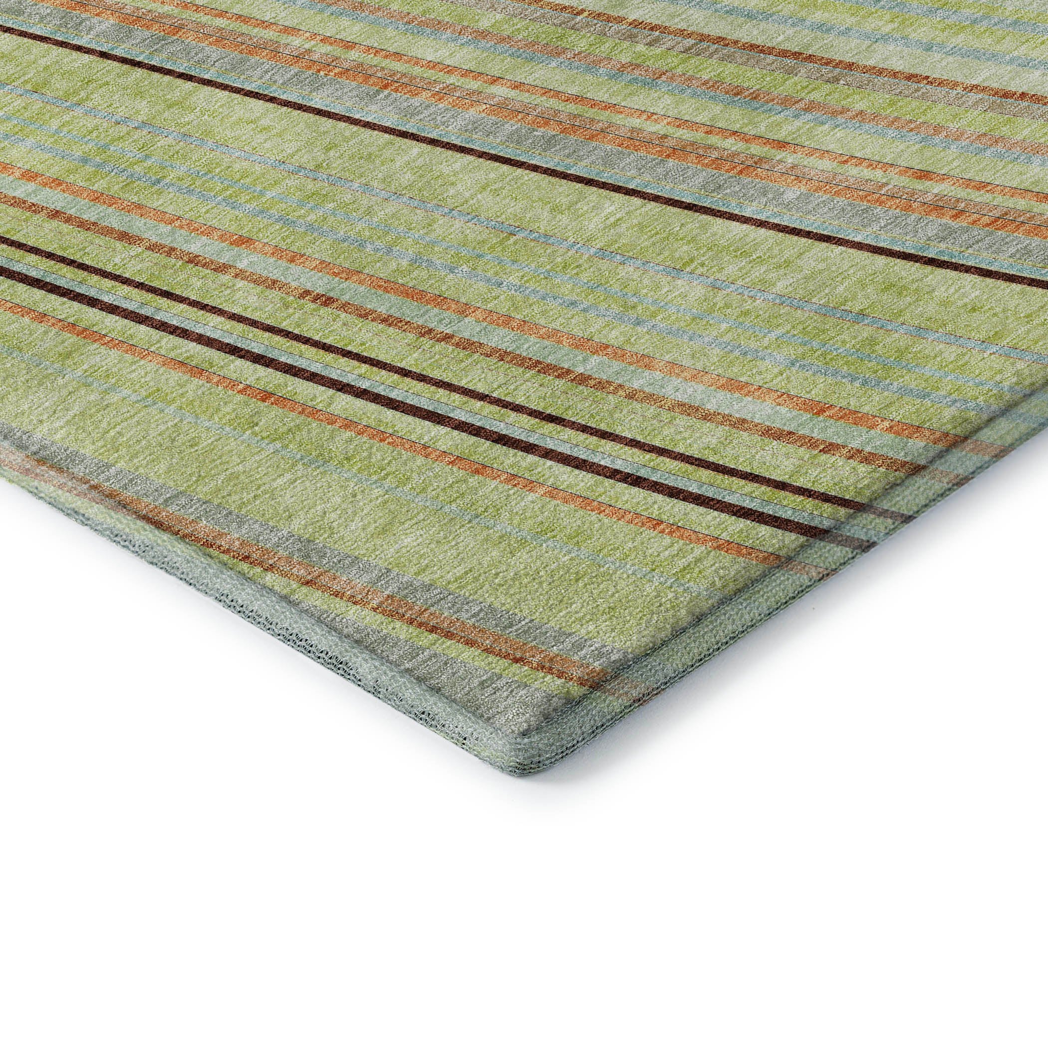 Chiang Mai Machine Washable Transitional Aloe Green Rug 1'8" x 2'6" #shape_Rectangle