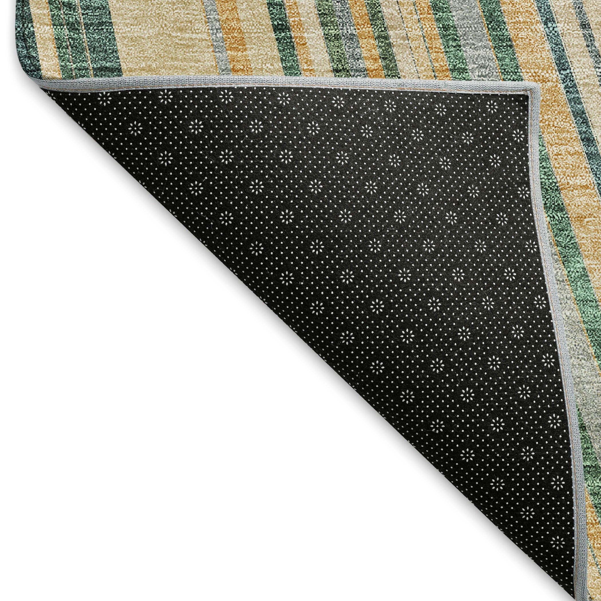 Chiang Mai Machine Washable Transitional Beige Brown Rug 1'8" x 2'6" #shape_Rectangle