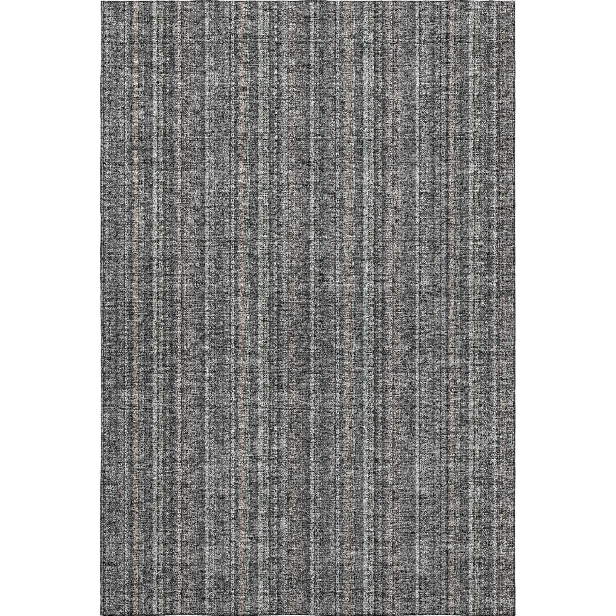 Ghent Machine Washable Transitional Gray Rug 2'6" x 3'10" #shape_Rectangle