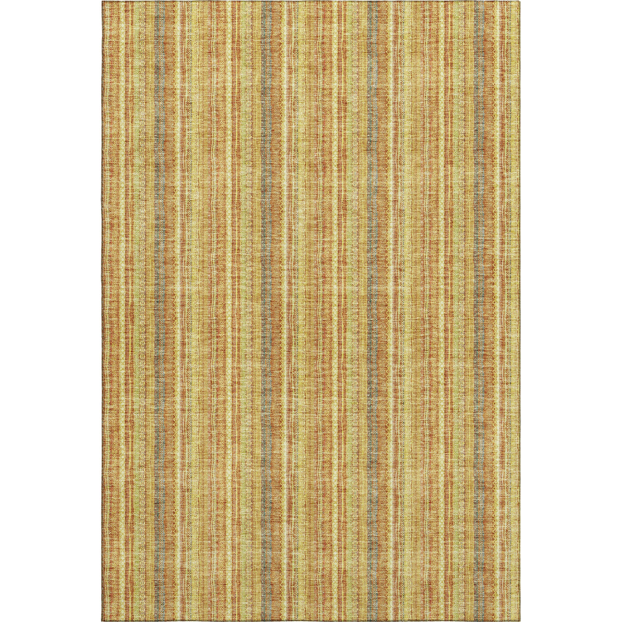 Ghent Machine Washable Transitional Honey Gold Rug 2'6" x 3'10" #shape_Rectangle