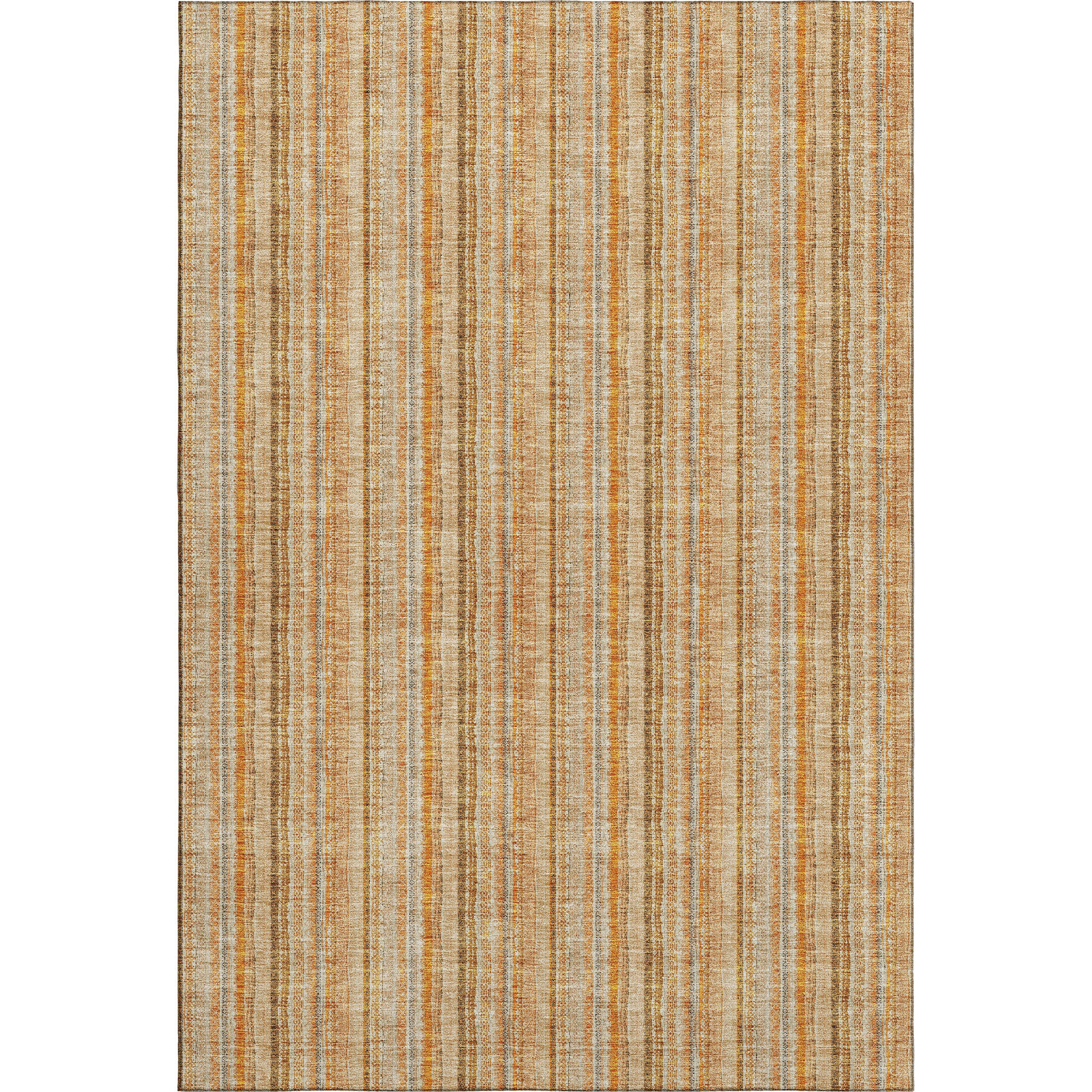Ghent Machine Washable Transitional Peach Orange Rug 2'6" x 3'10" #shape_Rectangle