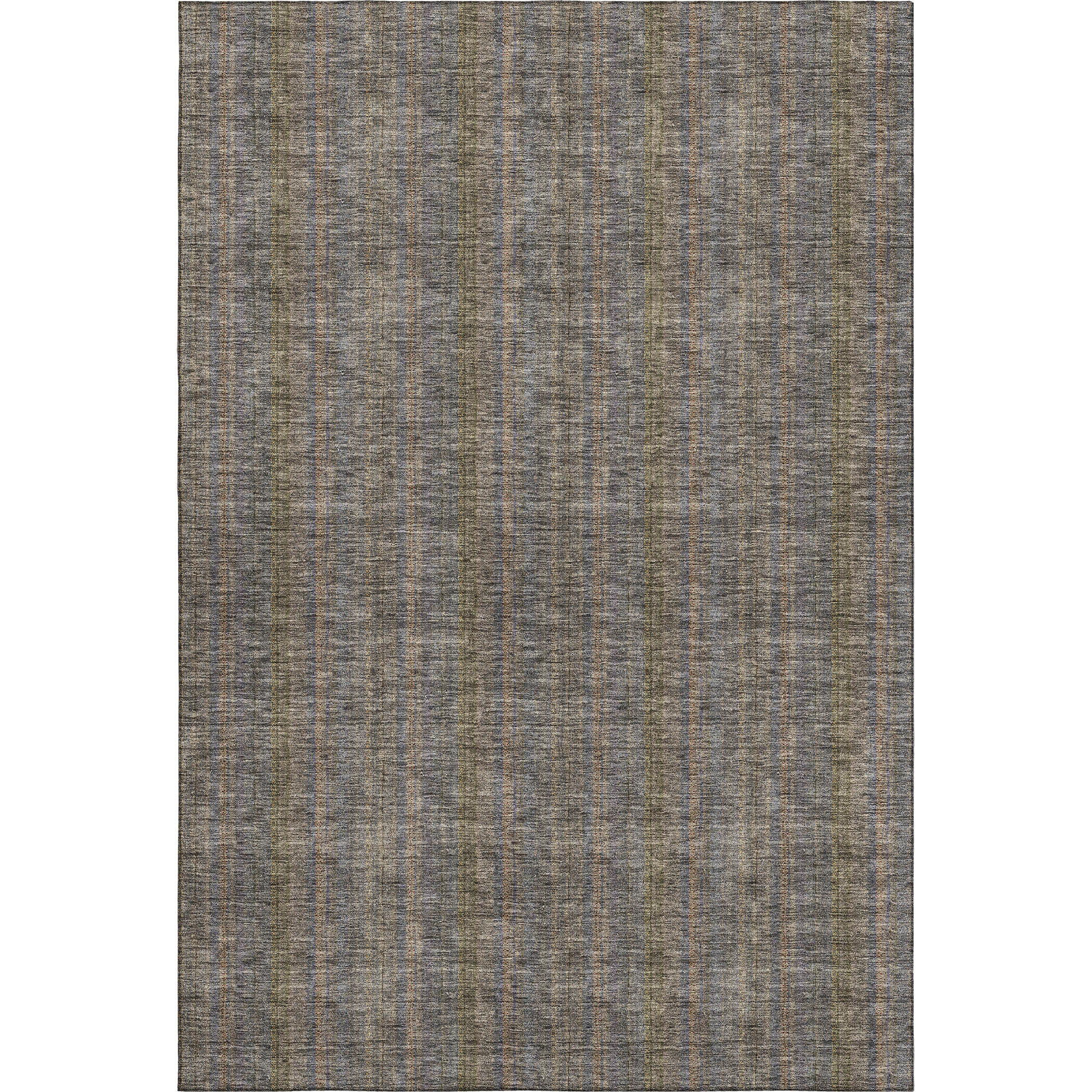 Ghent Machine Washable Transitional Taupe Brown Rug 2'6" x 3'10" #shape_Rectangle