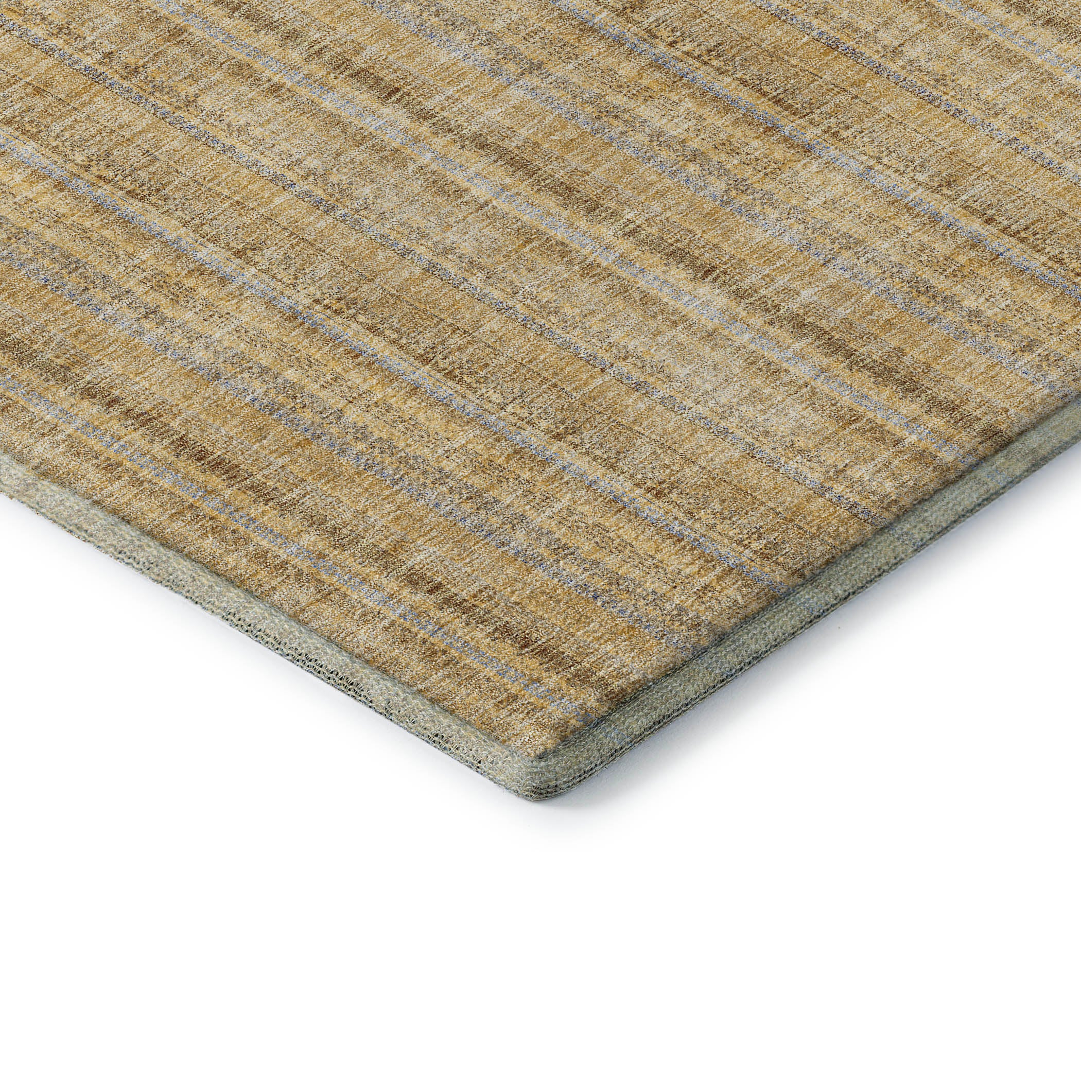 Ghent Machine Washable Transitional Wheat Gold Rug 1'8" x 2'6" #shape_Rectangle