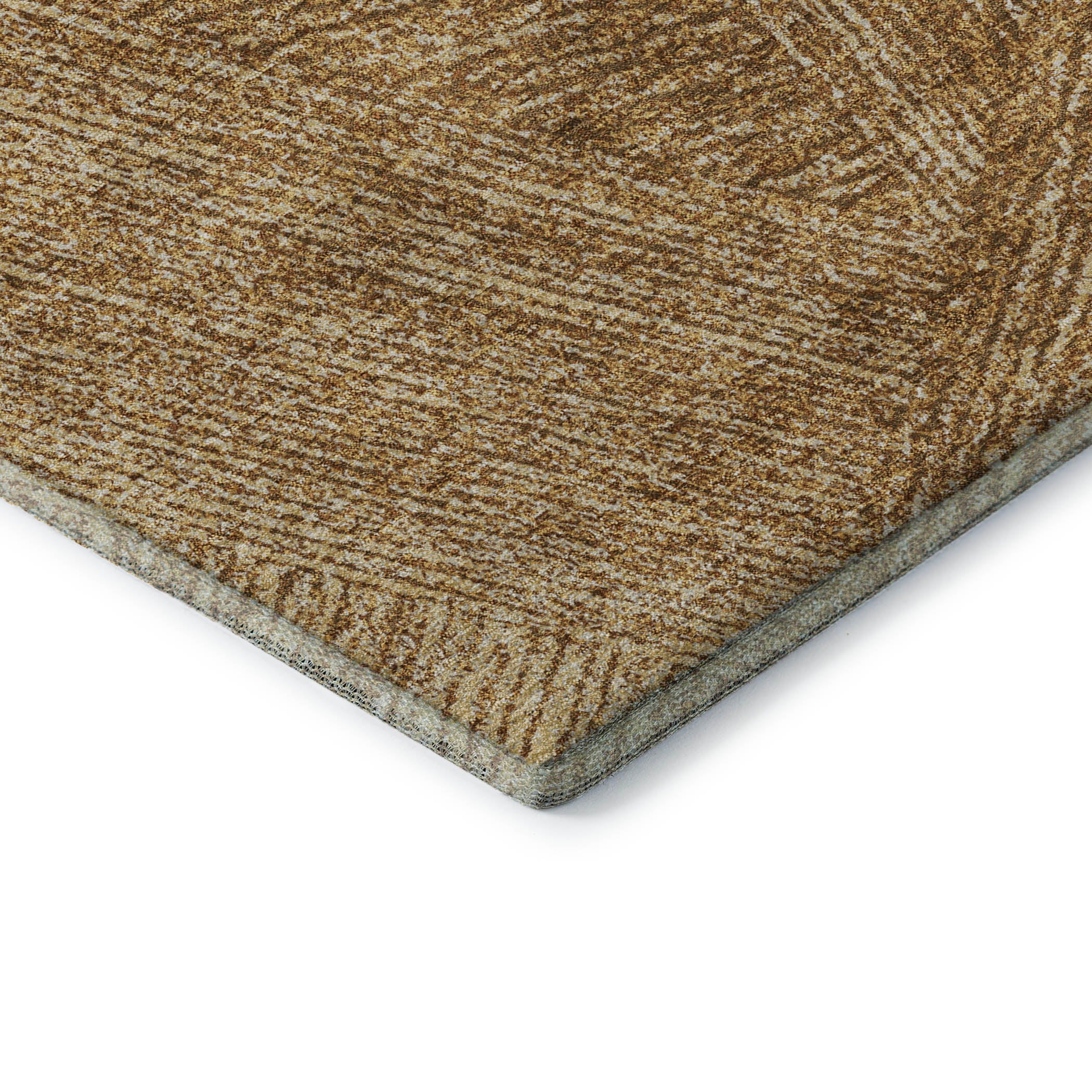Lisbon Machine Washable Transitional Gold Rug 1'8" x 2'6" #shape_Rectangle