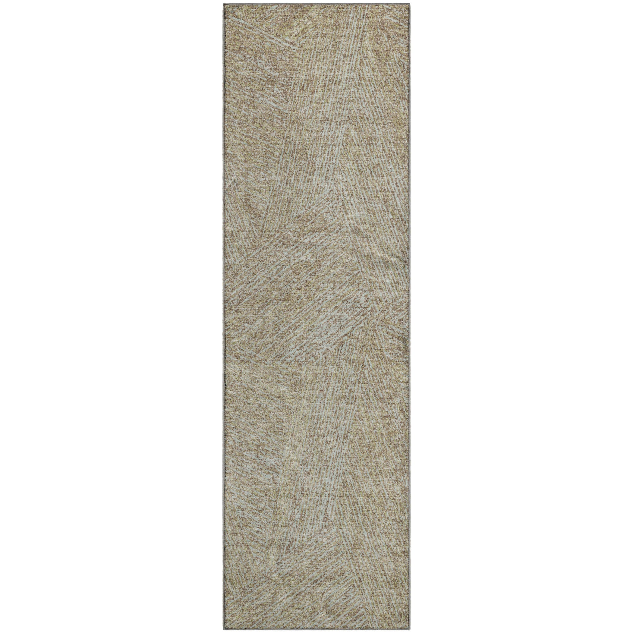 Lisbon Machine Washable Transitional Putty Ivory Rug 2'3" x 7'6" #shape_Runner