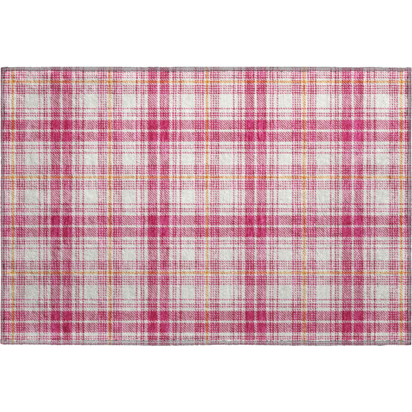 Budapest Machine Washable Transitional Blush Pink Rug 1'8" x 2'6"