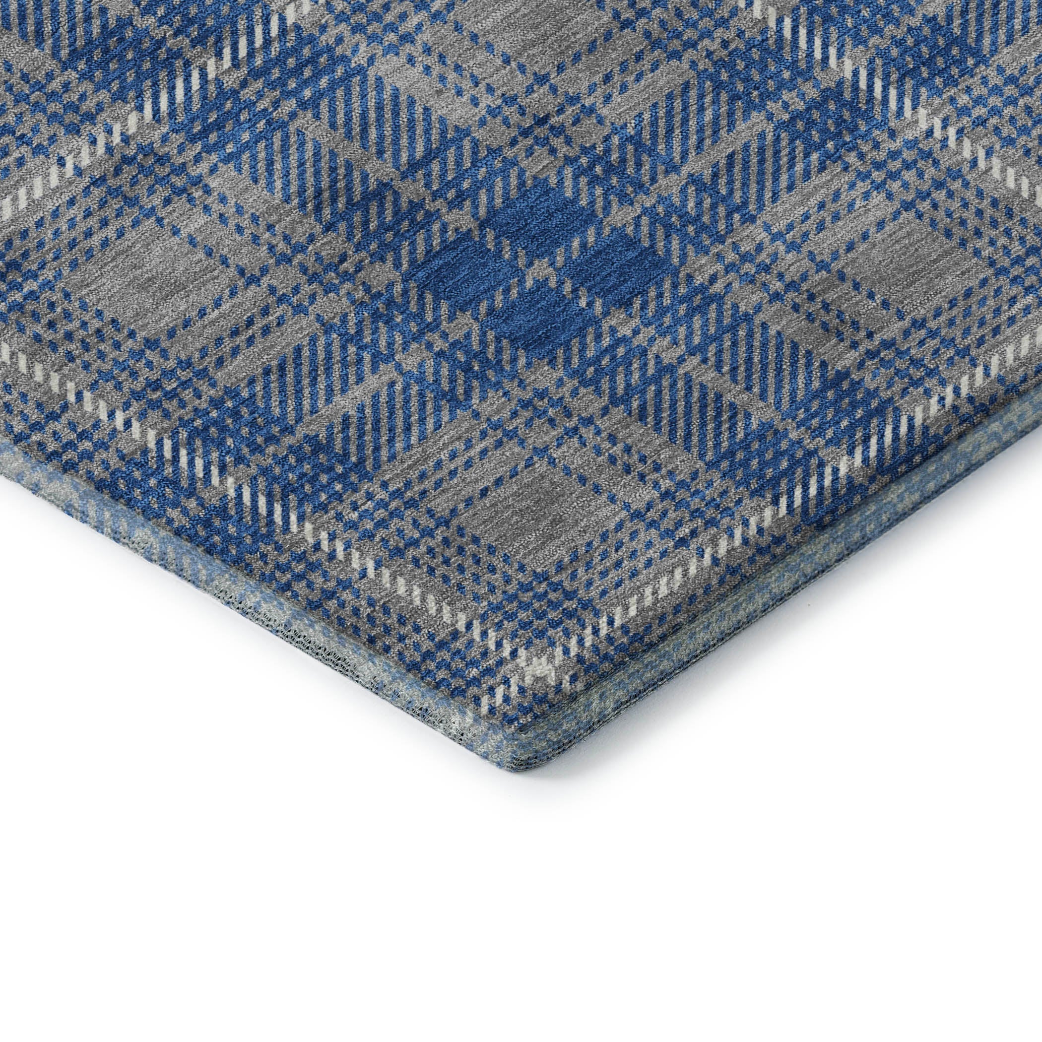 Budapest Machine Washable Transitional Gray Rug 1'8" x 2'6" #shape_Rectangle