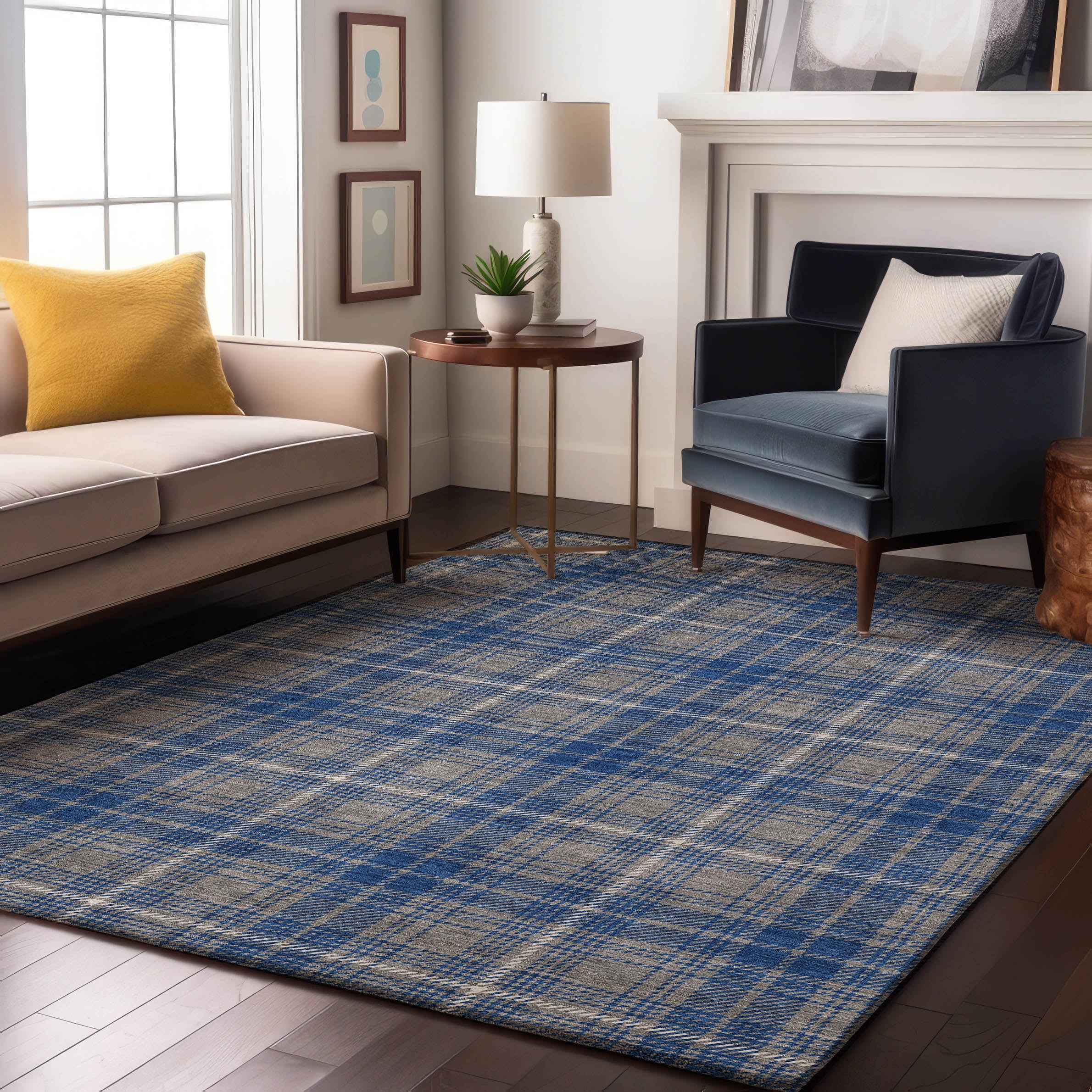 Budapest Machine Washable Transitional Gray Rug 2'6" x 3'10" #shape_Rectangle