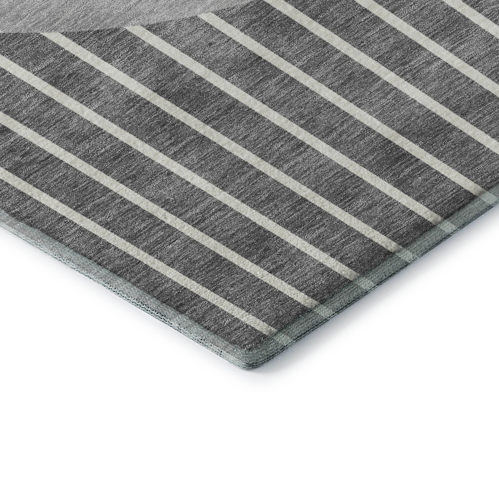 Sintra Machine Washable Transitional Gray Rug 1'8" x 2'6" #shape_Rectangle