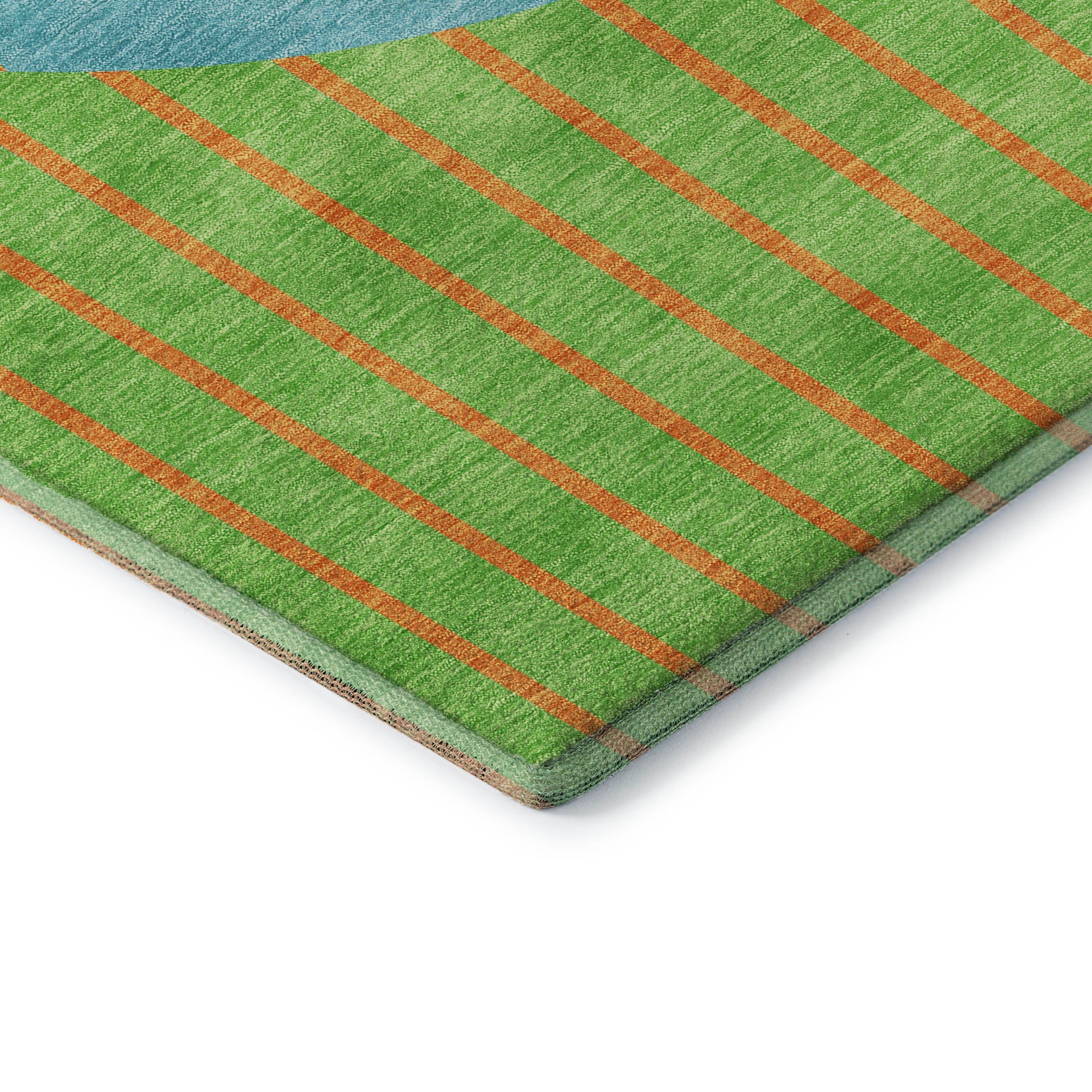 Sintra Machine Washable Transitional Lime Green Rug 1'8" x 2'6" #shape_Rectangle