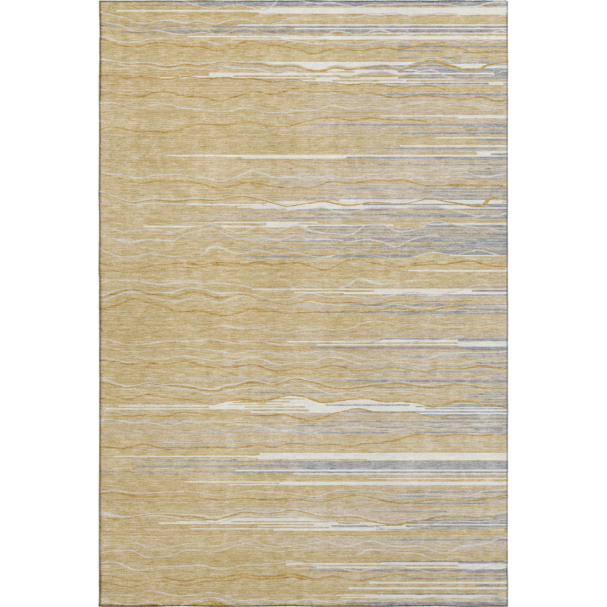 Jaipur Machine Washable Transitional Gold Rug 2'6" x 3'10" #shape_Rectangle