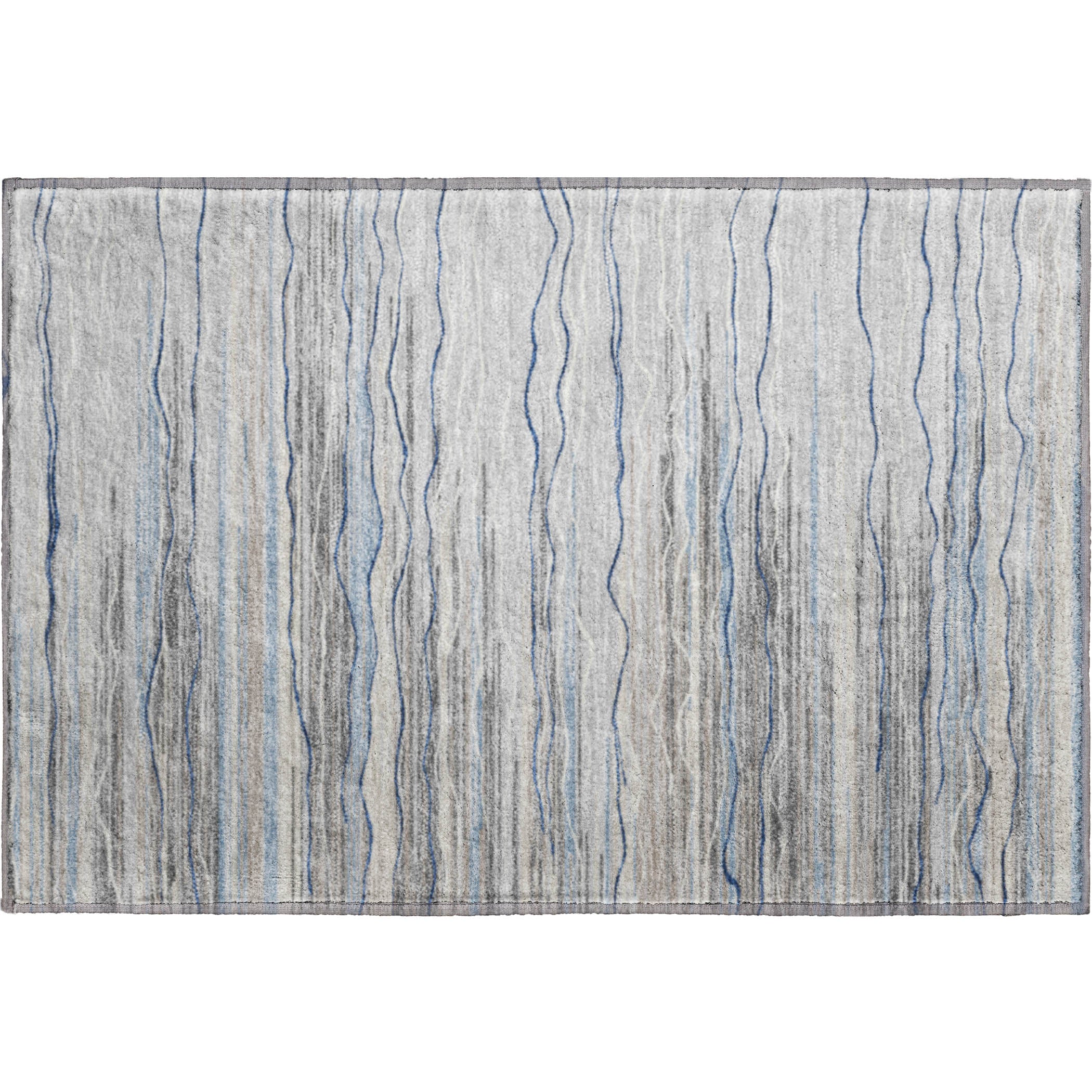 Jaipur Machine Washable Transitional Gray Rug 1'8" x 2'6" #shape_Rectangle