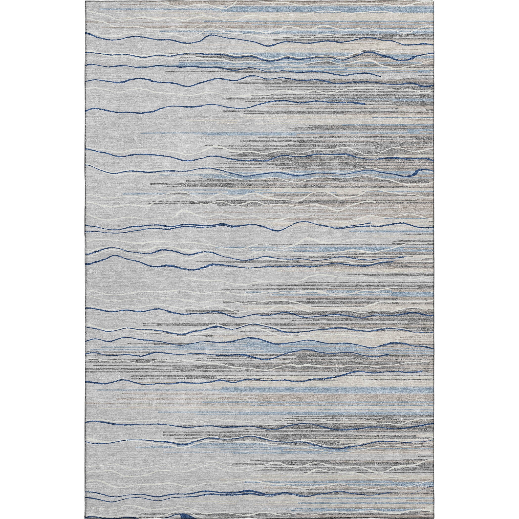 Jaipur Machine Washable Transitional Gray Rug 2'6" x 3'10" #shape_Rectangle