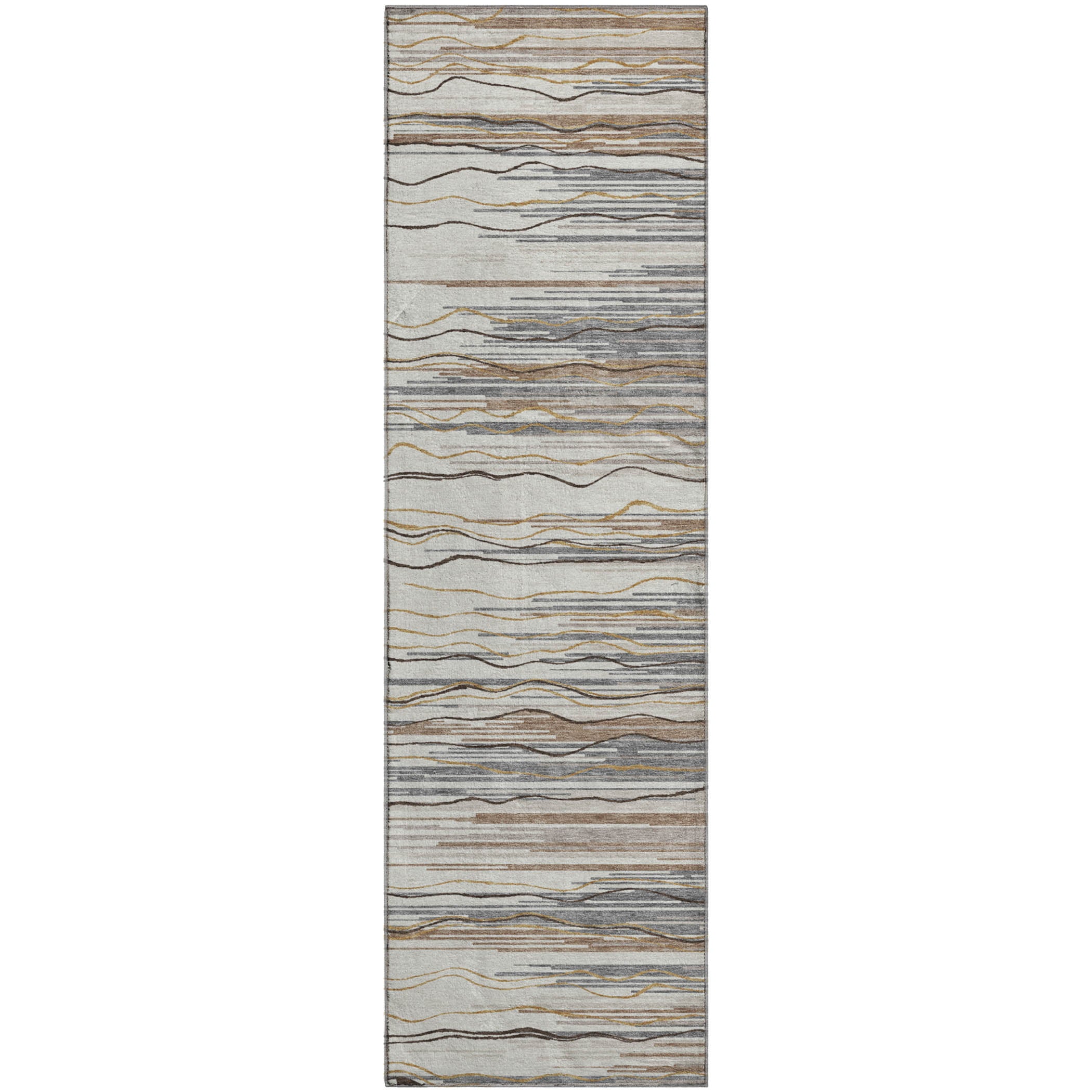 Jaipur Machine Washable Transitional Ivory Rug 2'3" x 7'6" #shape_Runner