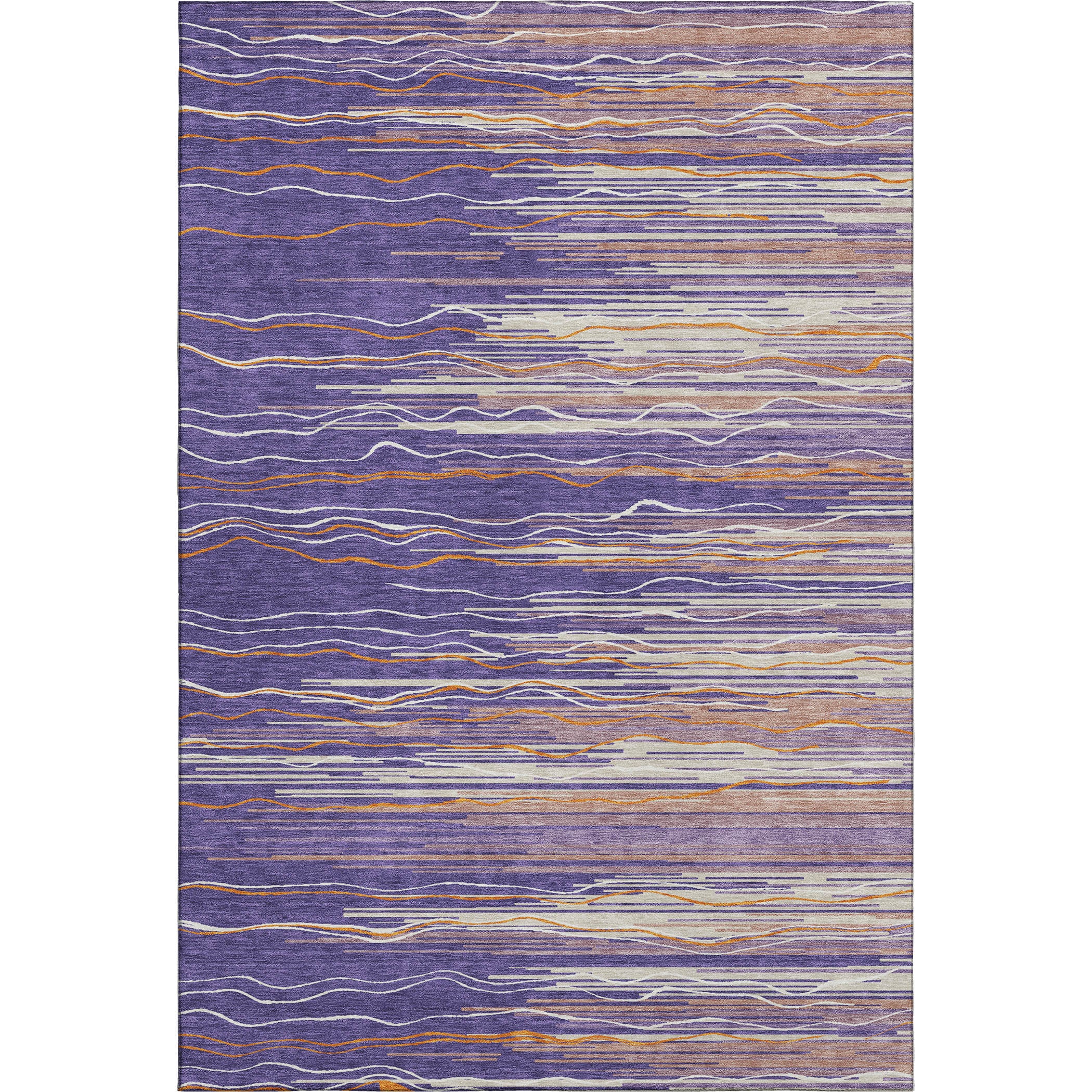 Jaipur Machine Washable Transitional Purple Rug 2'6" x 3'10" #shape_Rectangle
