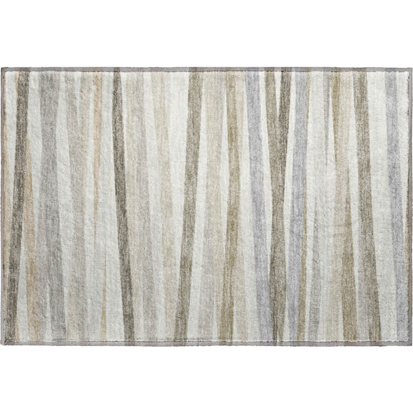 Tallinn Machine Washable Transitional Ivory Rug 1'8" x 2'6"