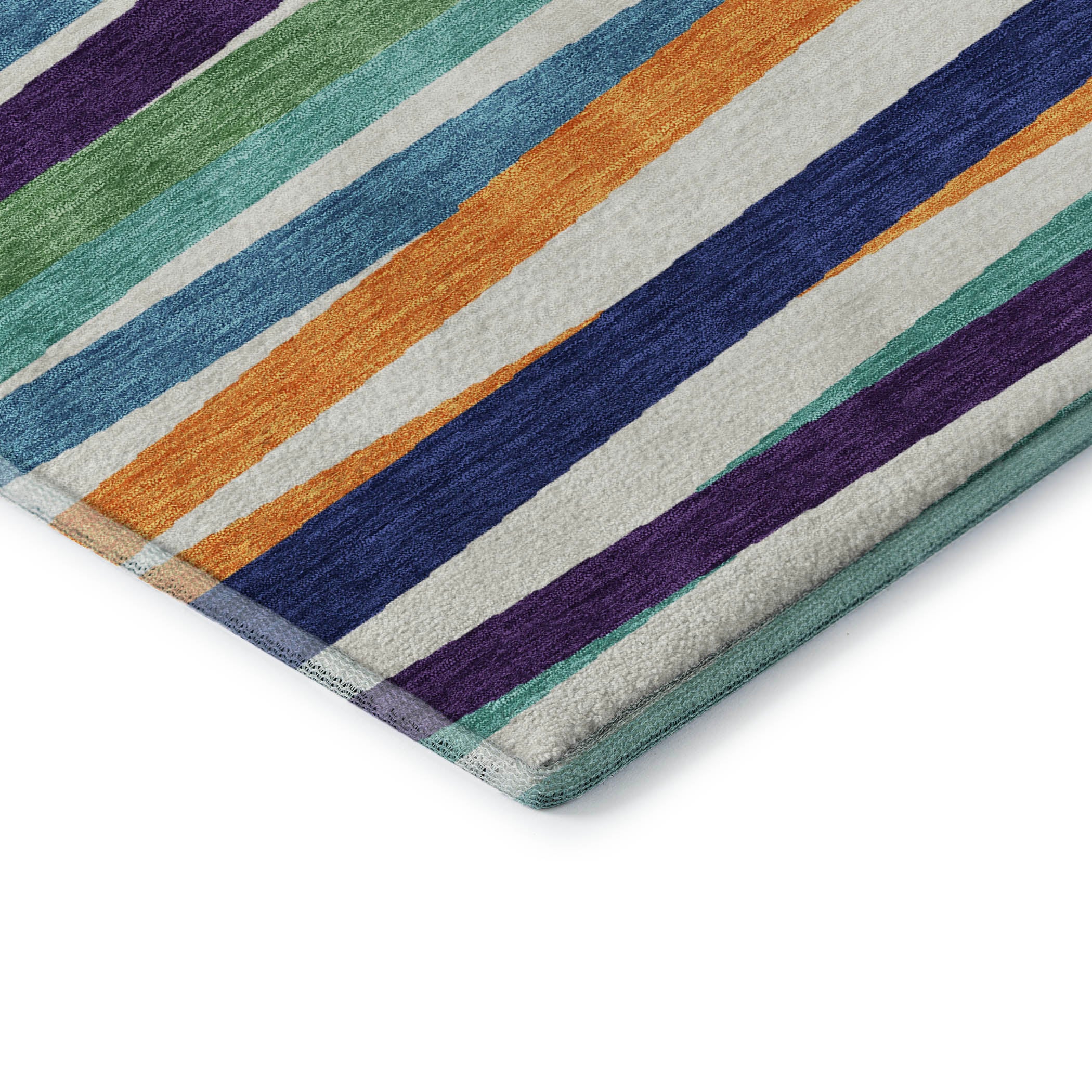 Tallinn Machine Washable Transitional White Ivory Rug 1'8" x 2'6" #shape_Rectangle