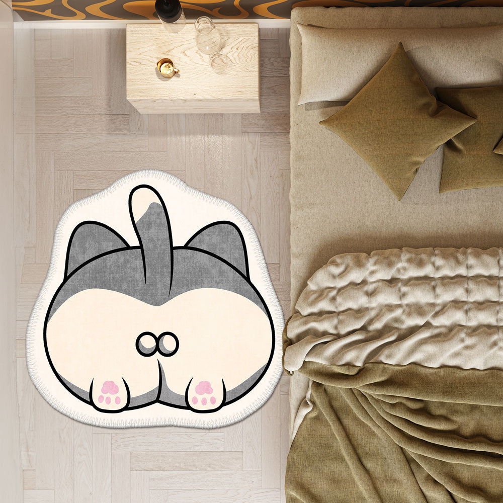 Dog Funny Machine Washable Area Rug