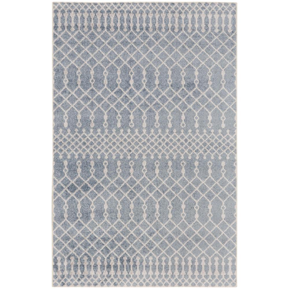 Astra Machine Washable ASW10 Blue Rugs #color_blue