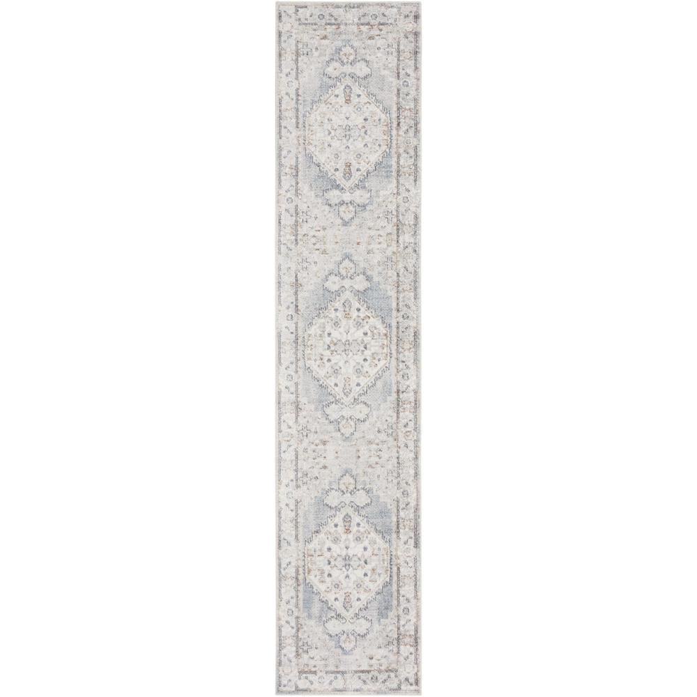 Astra Machine Washable ASW11 Light Blue Rugs #color_light blue