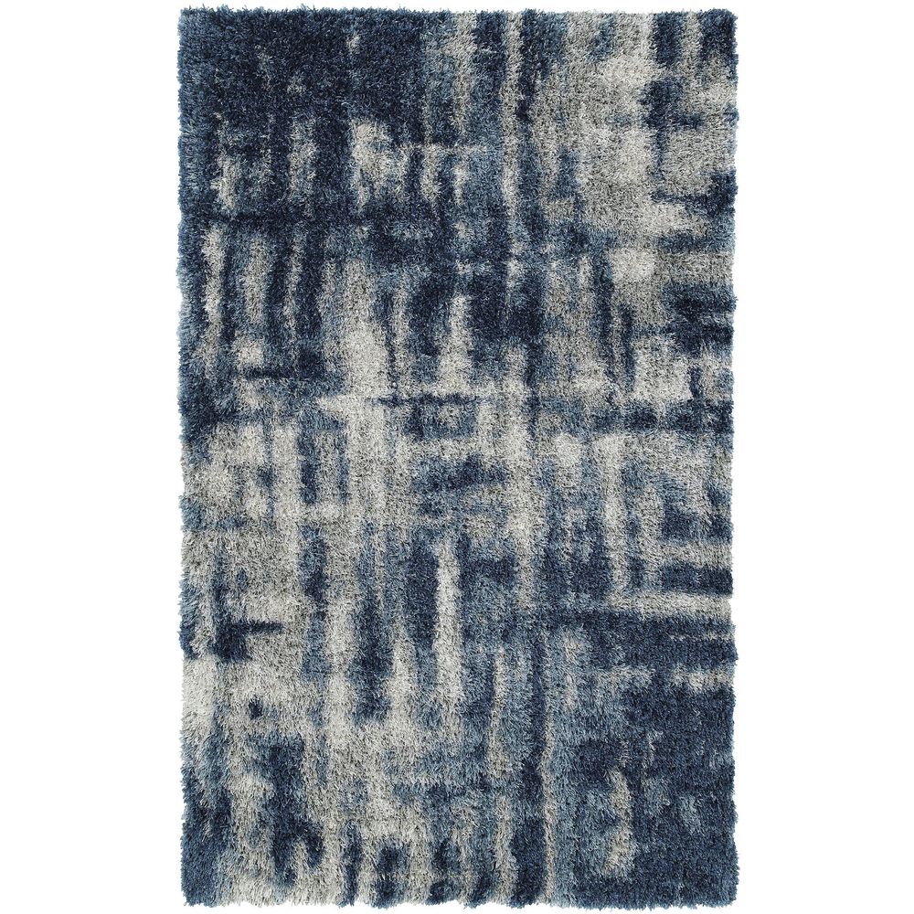Arturro AT11 Navy Blue Area Rug #color_navy blue