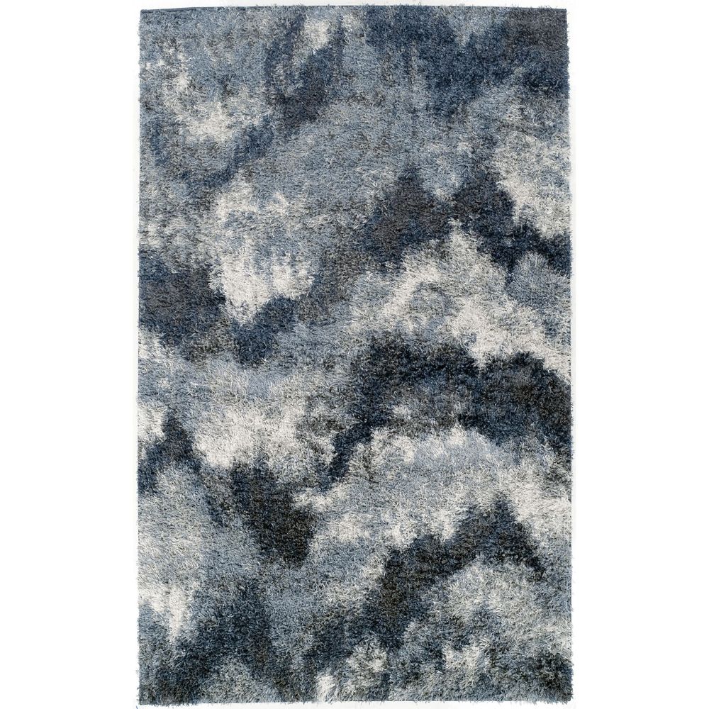 Arturro AT7 Navy Blue Area Rug #color_navy blue