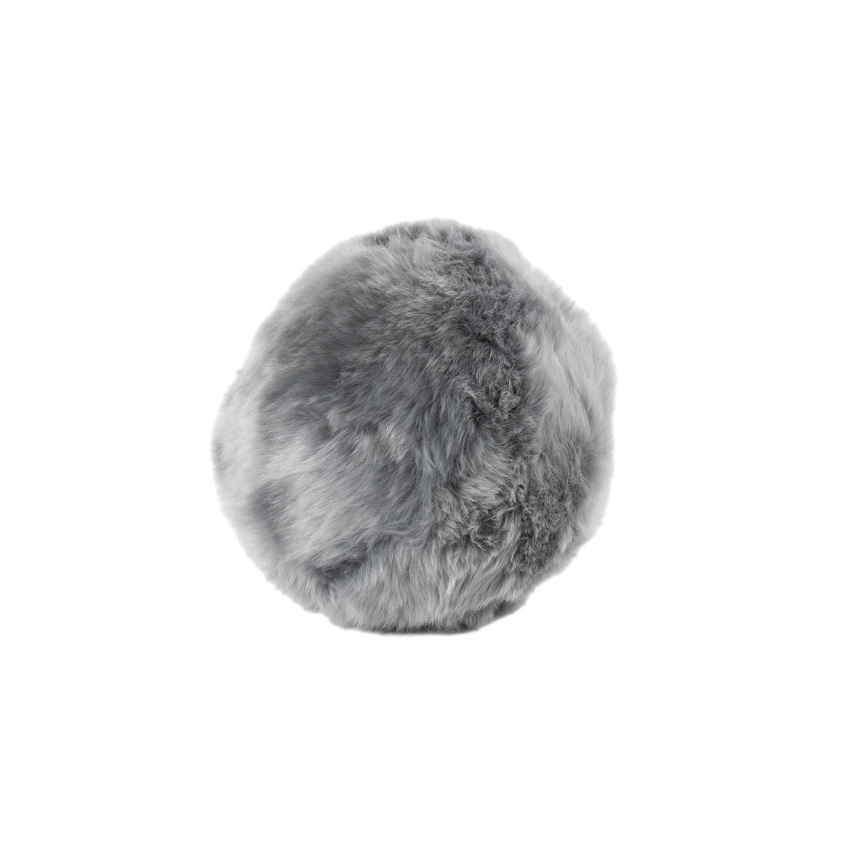 Long Wool Sheepskin Cushion Quarry #_shape=Ball
