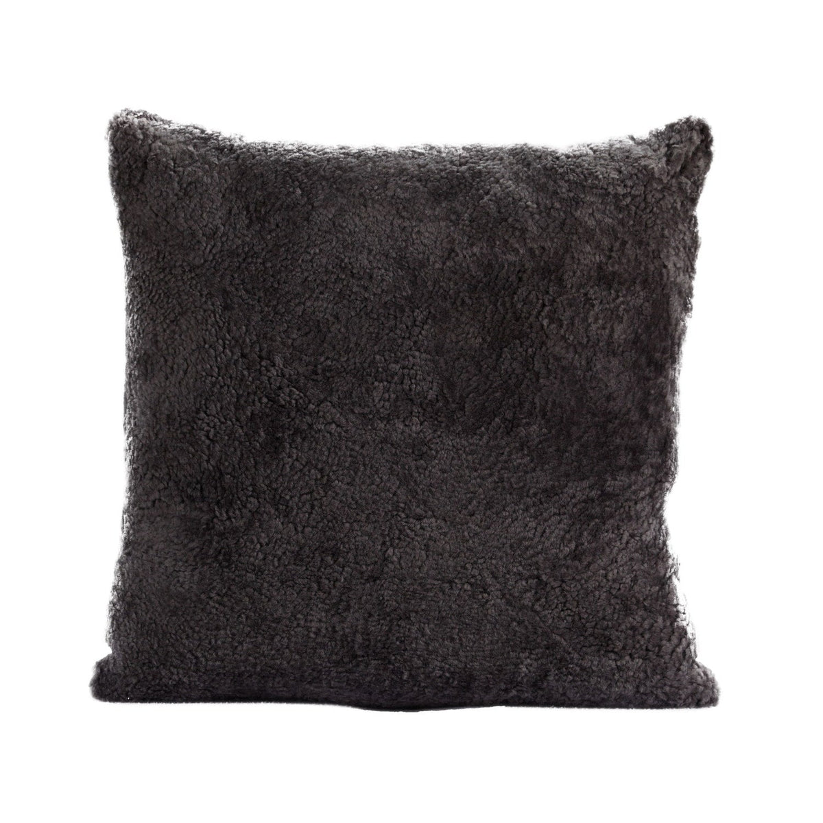 SW Curly Sheepskin Cushion Steel #_shape=Square