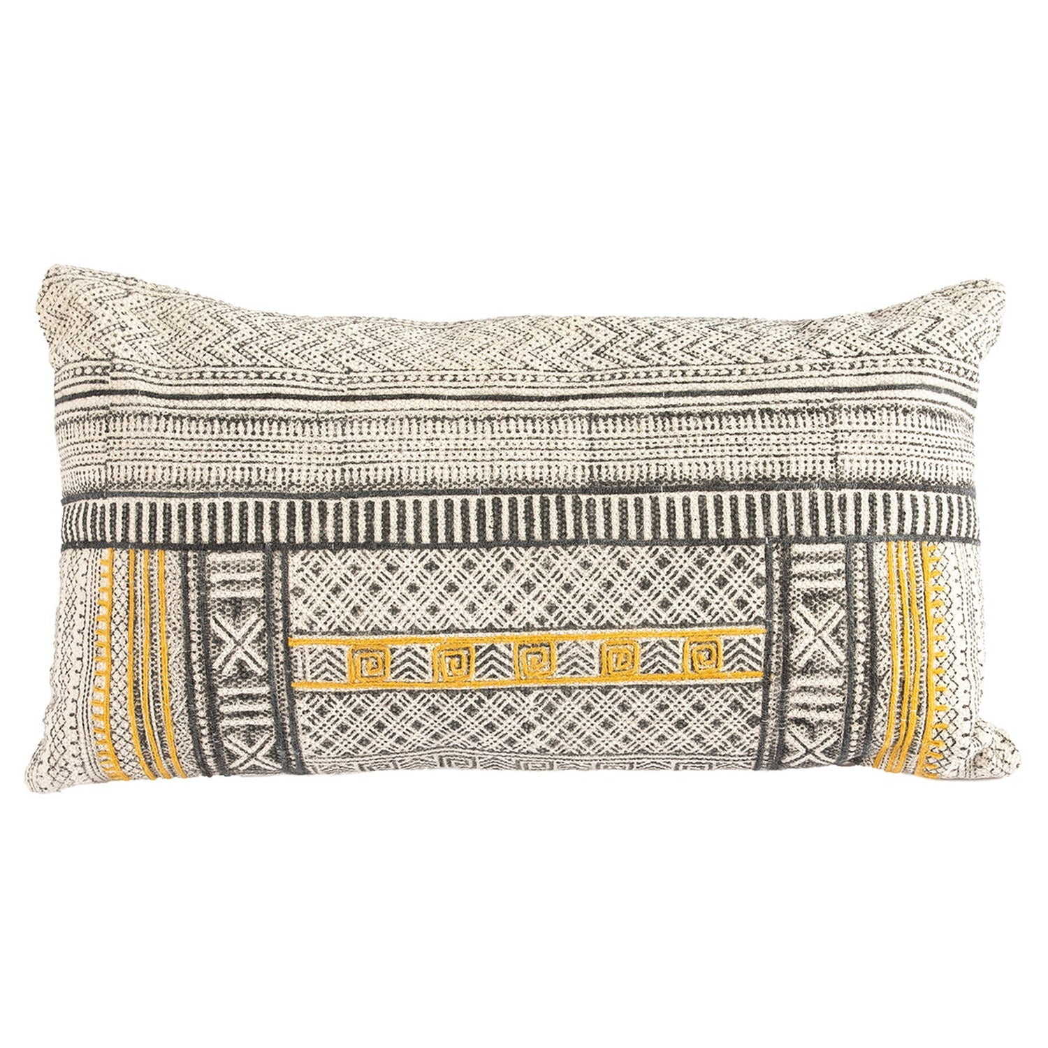 Cotton Cushion Roshni Yellow Multi 3