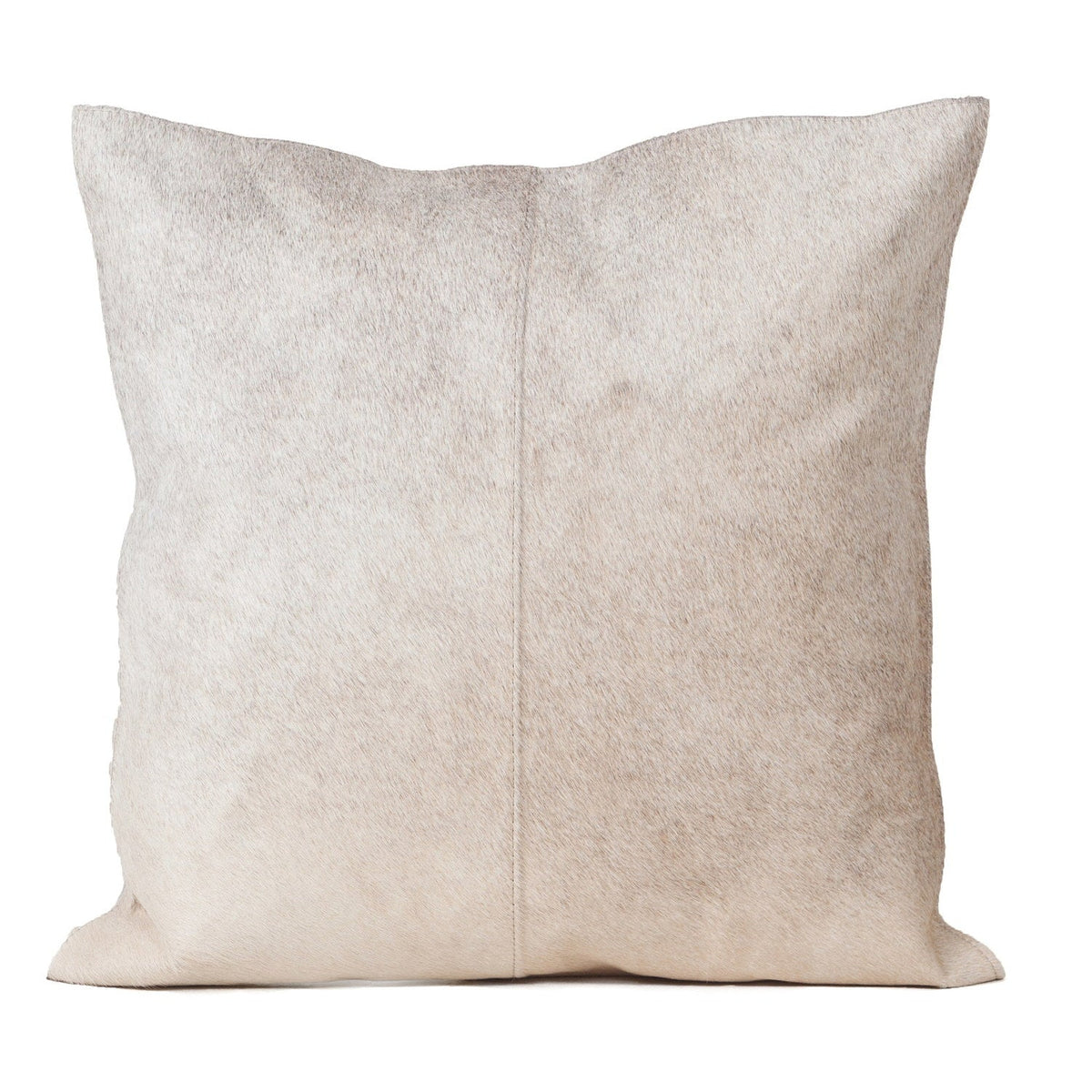 Cowhide Cushion Natural Grey #_shape=Square