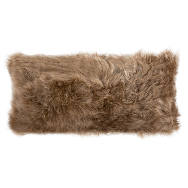 Cushion Longwool Sheepskin Butterscotch #_shape=Lumbar