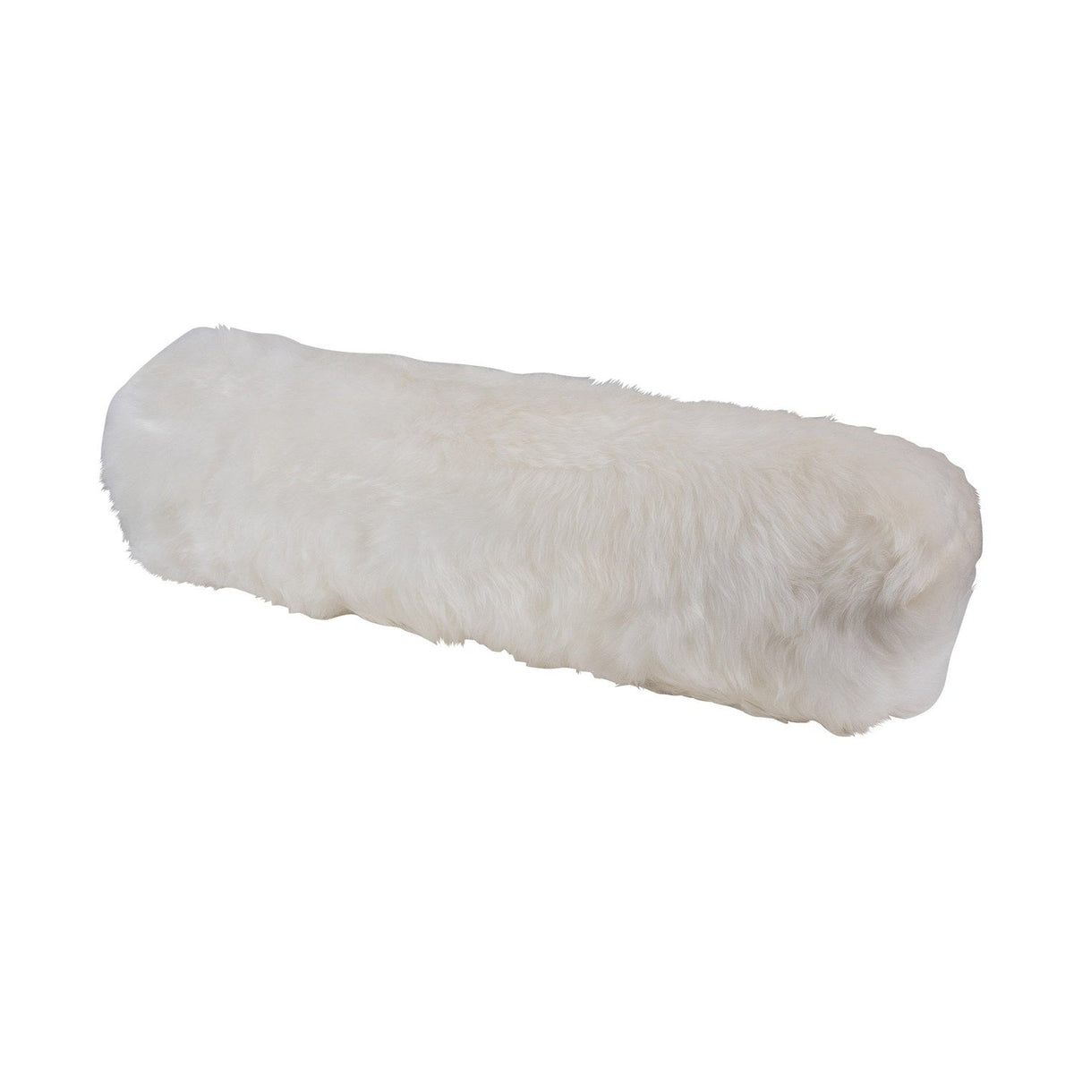 Cushion LW Sheepskin Ivory #_shape=Bolster