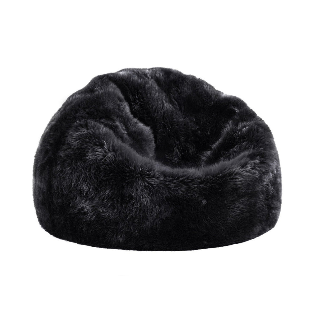 Longwool Sheepskin Beanbag Steel #_shape=Rectangle