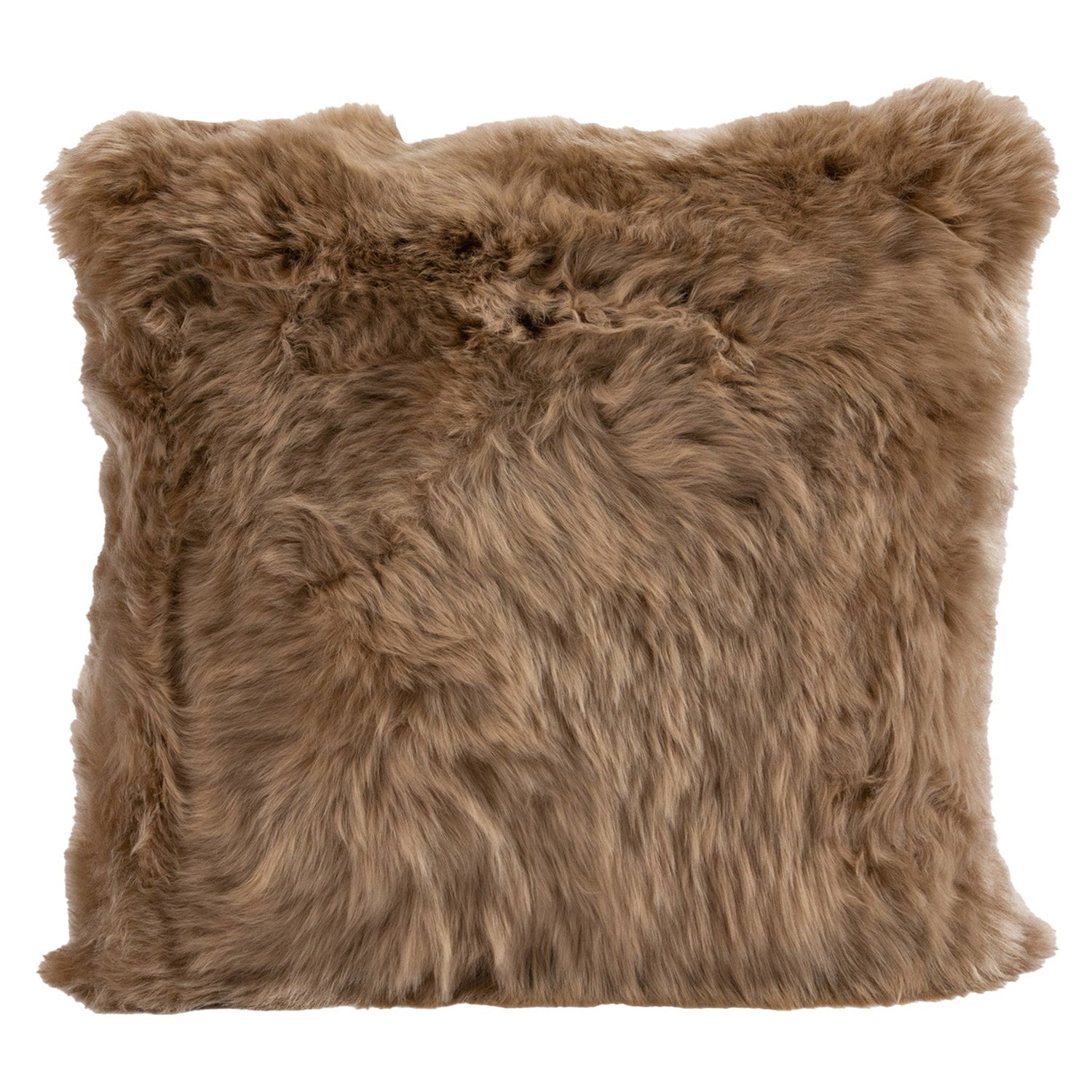 Longwool Sheepskin Cushion Butterscotch #_shape=Square