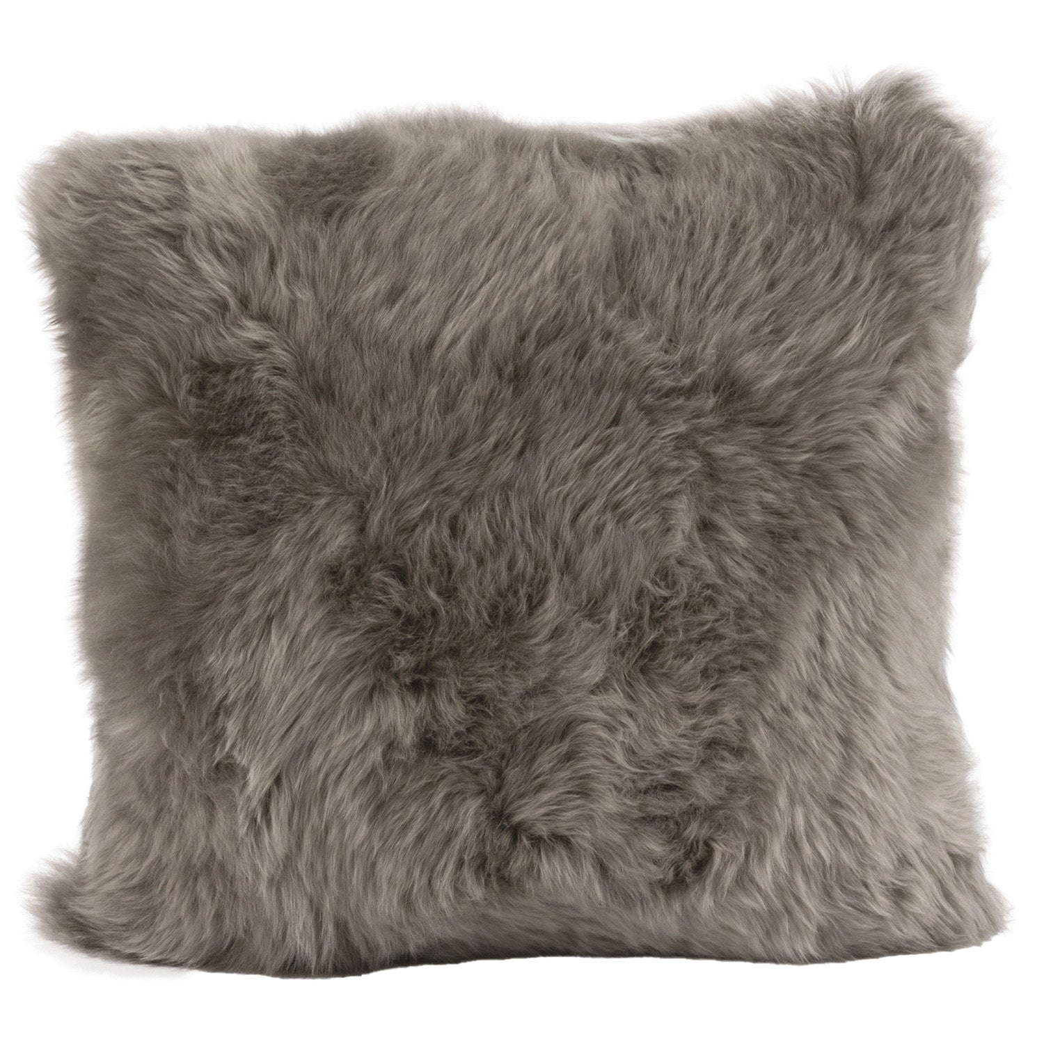 Longwool Sheepskin Cushion Vole #_shape=Square
