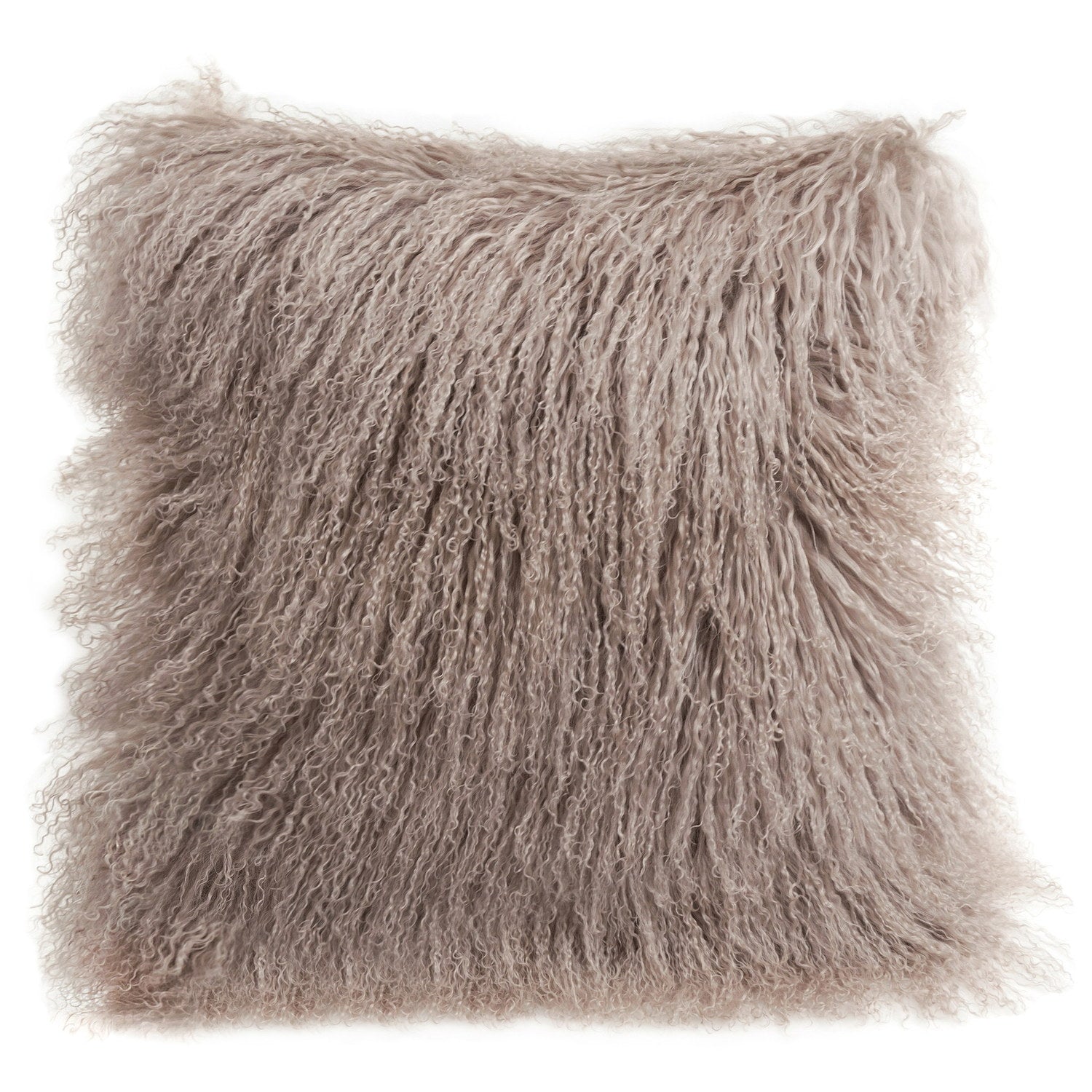 Longwool Tibetan Lamb Cushion Tibetan Sheepskin Birch 3