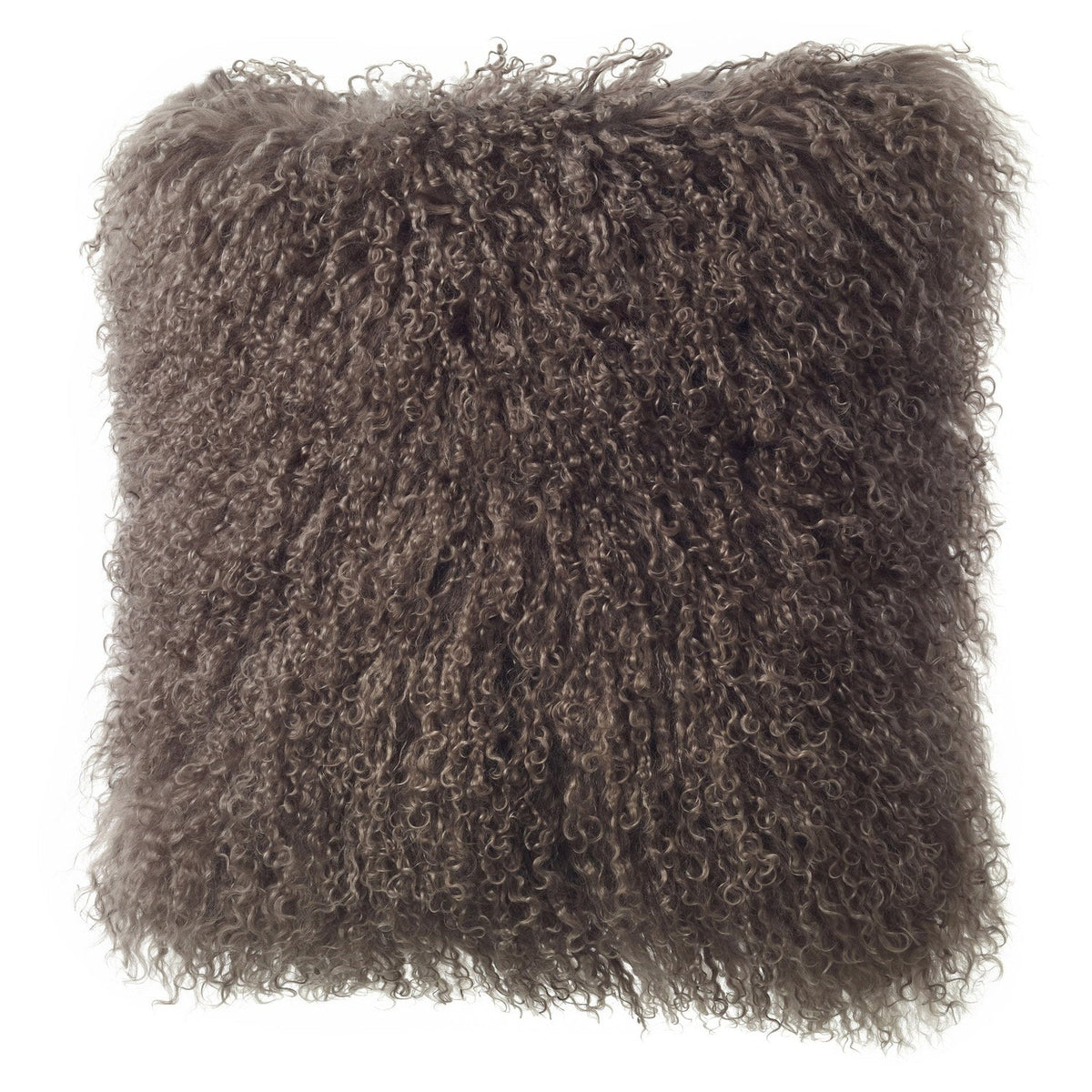 Longwool Tibetan Lamb Cushion Tibetan Sheepskin Portabello 2