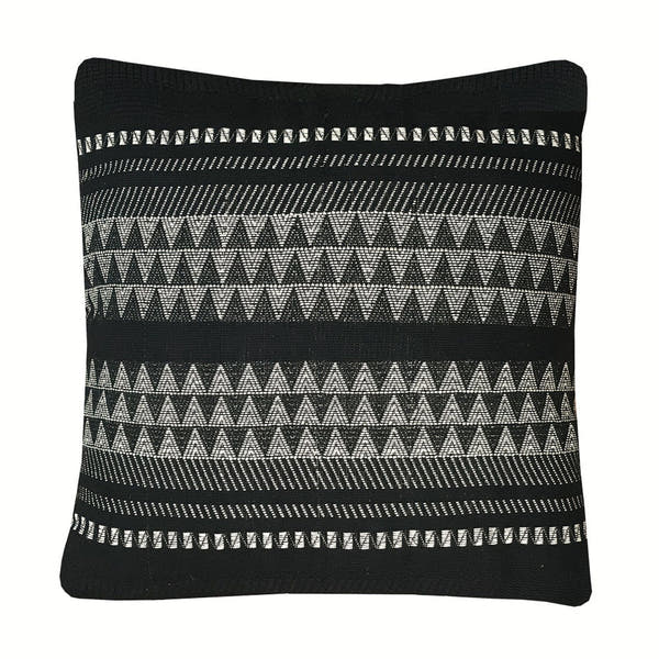Cotton Cushion Arapahoe 60cm Black/White #_shape=Square