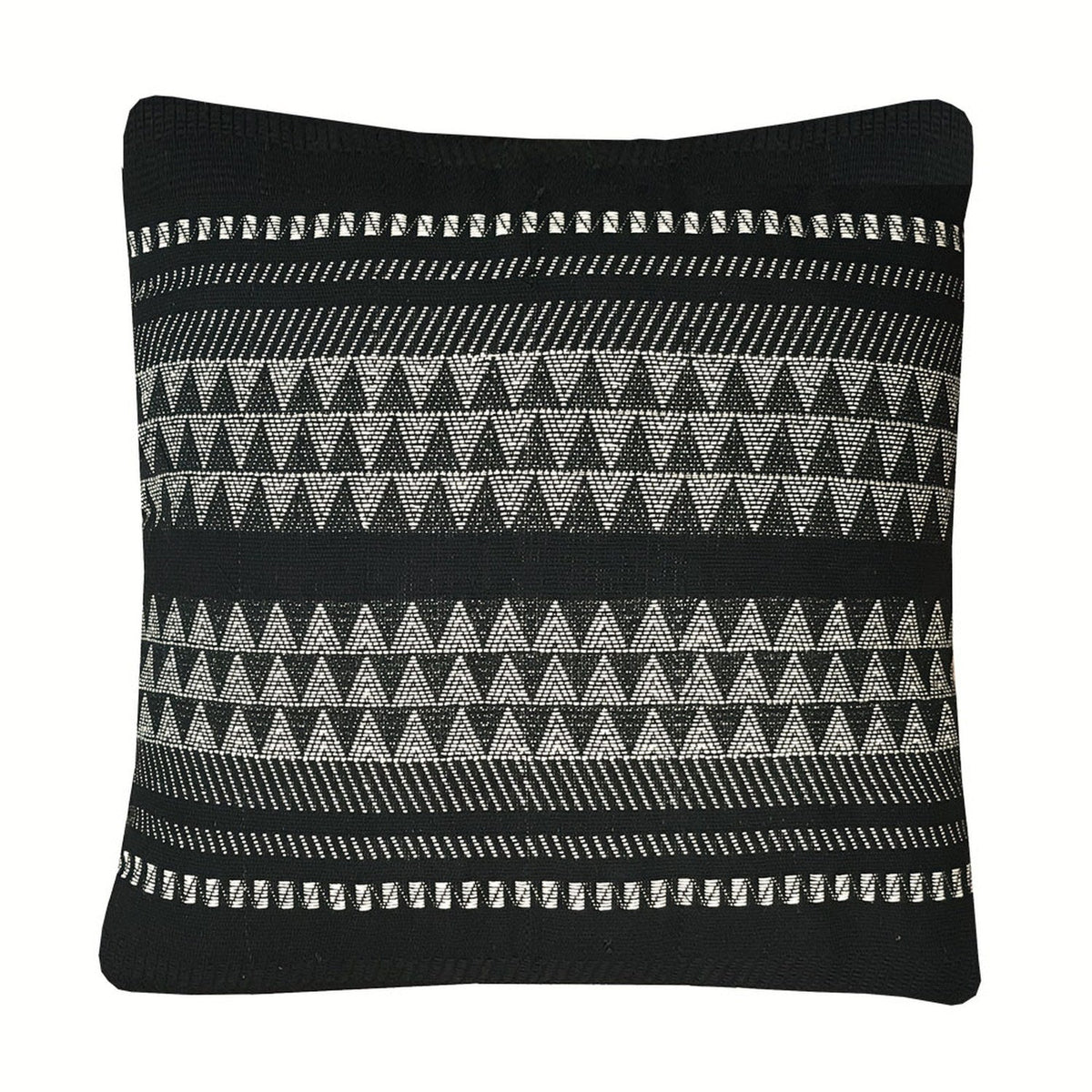 Cotton Cushion Arapahoe 60cm Black/White #_shape=Square