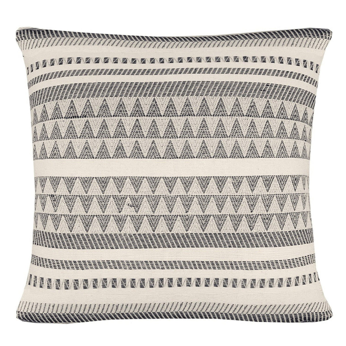 Cotton Cushion Arapahoe 60cm Grey/White #_shape=Square