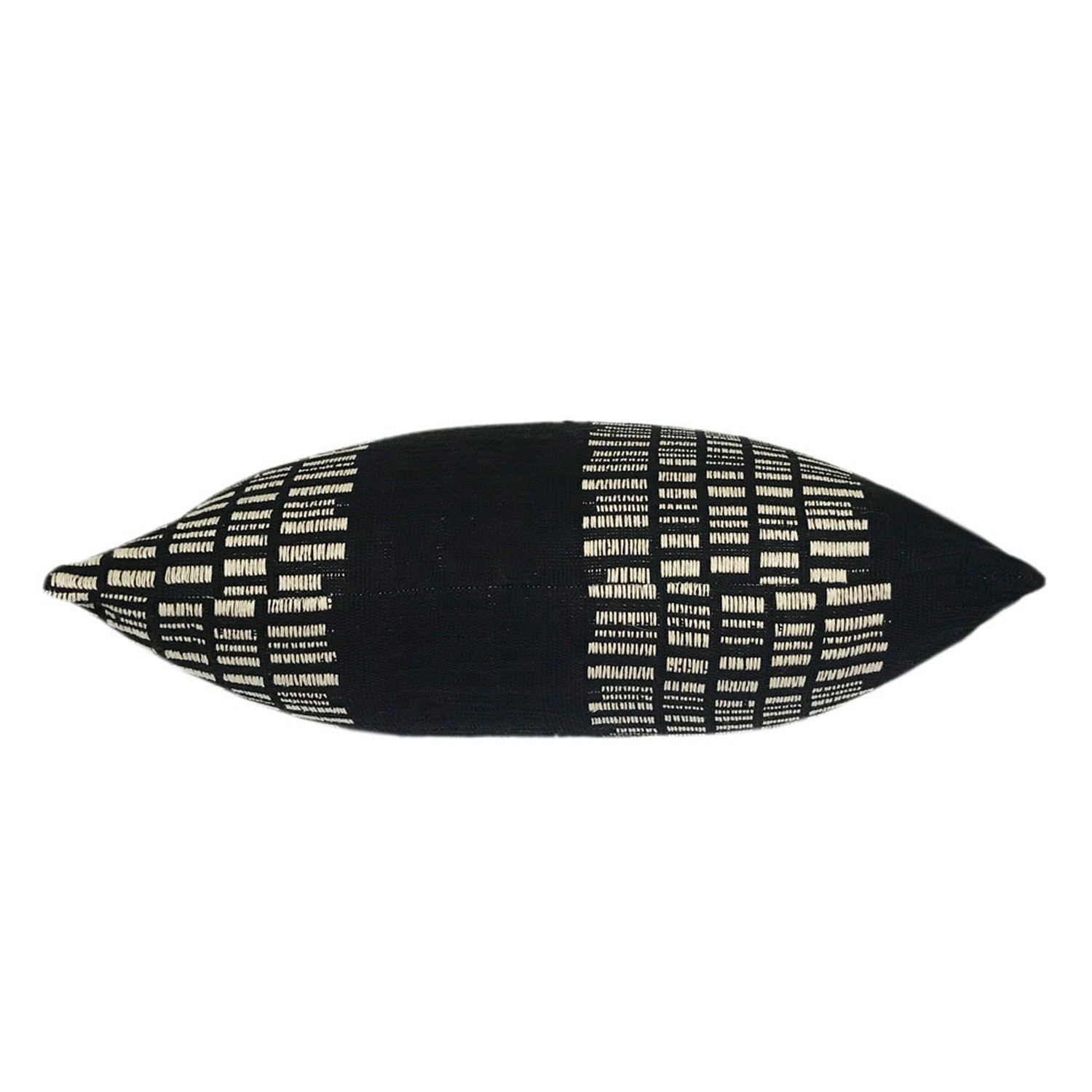 Cotton Cushion Cheyenne 50cm Black/White 2