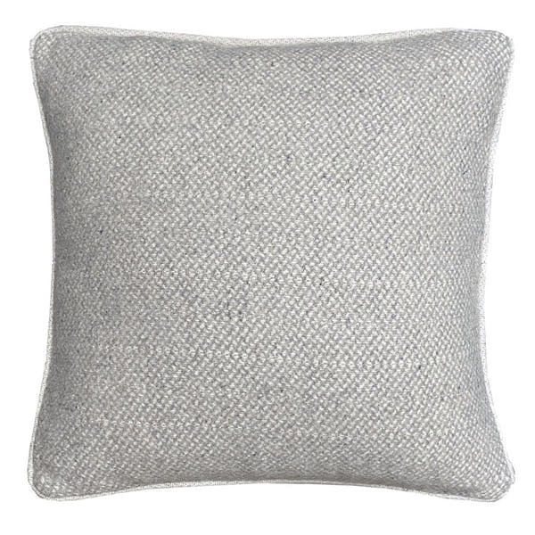 Recycled Wool Blend Cushion Telluride 50cm Grey/White #_shape=Square