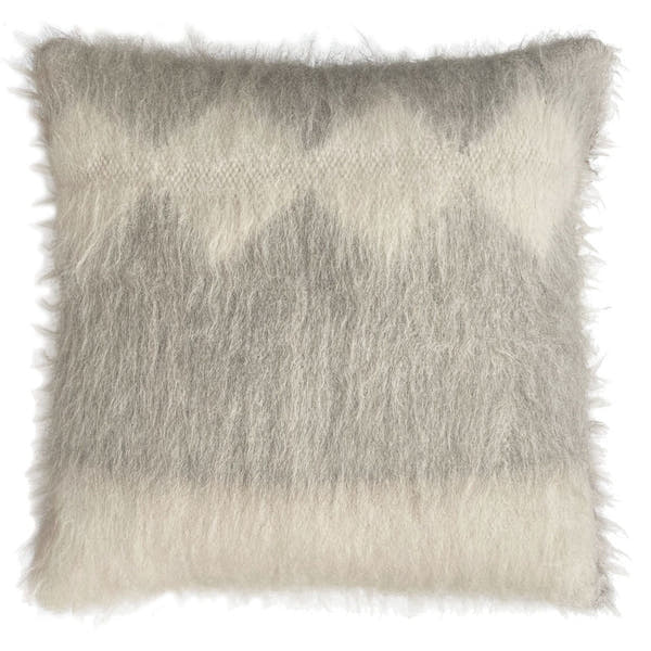 Wool Cushion Torrey 90cm Grey/White #_shape=Square