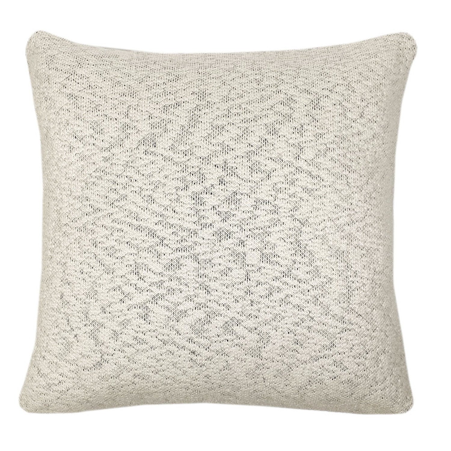 Cotton Cushion Wilson 50cm Grey/White 2