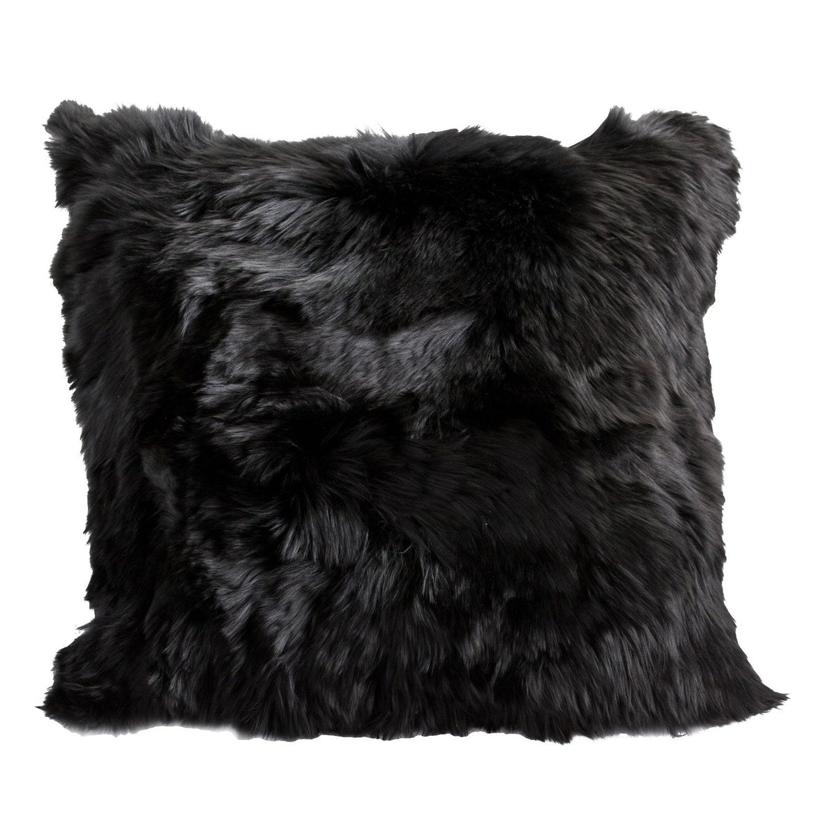 Alpaca Suri Cushion Black 2
