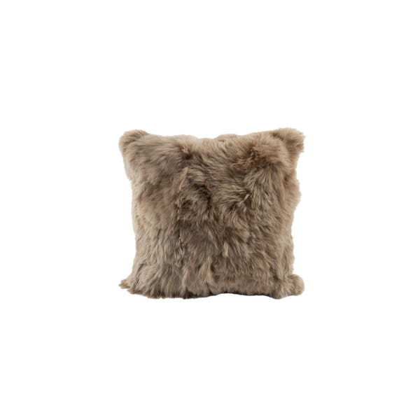 Alpaca Suri Cushion Taupe 2