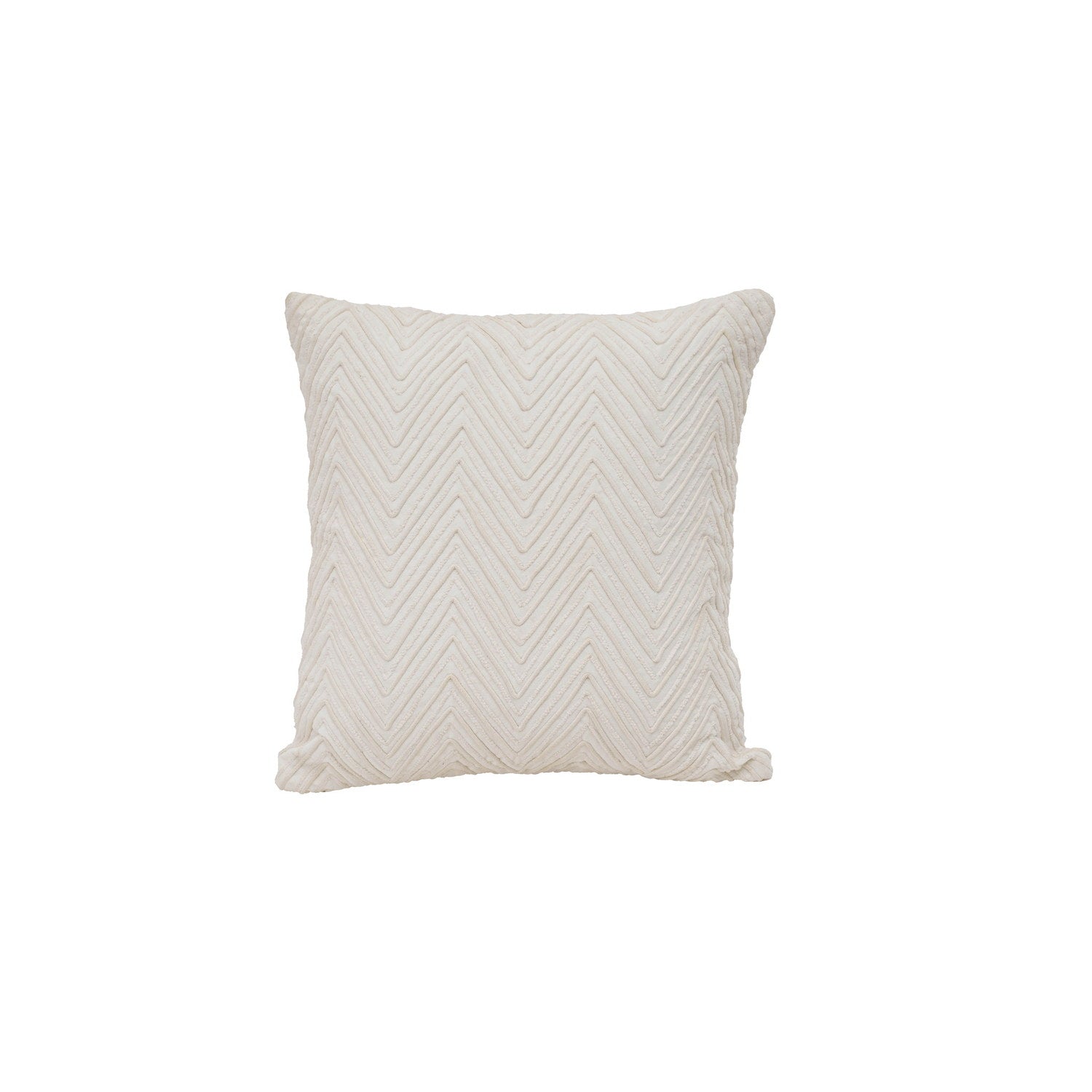 Woven Fibre Cushion Monarch White #_shape=Square