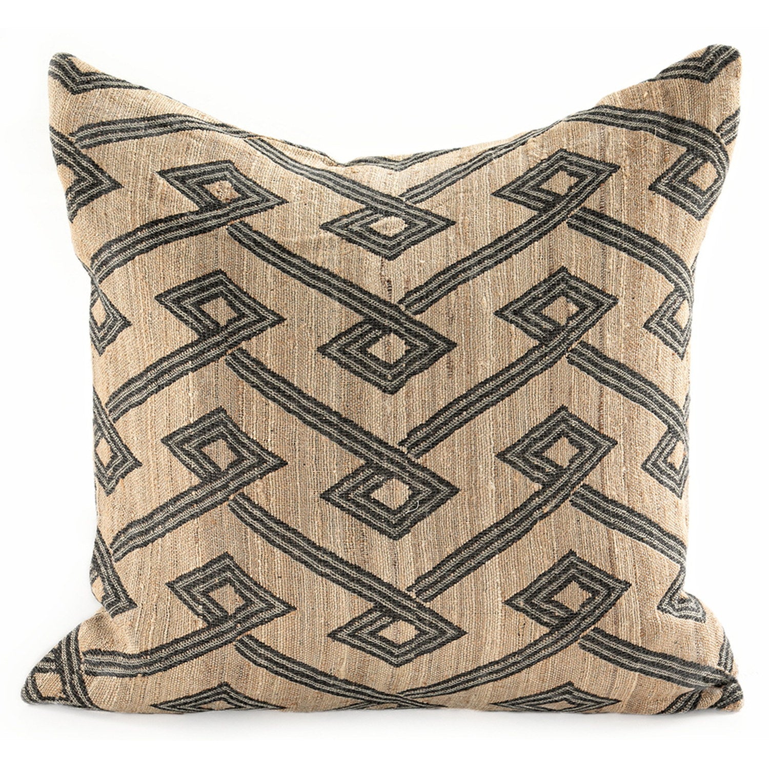 Wool/silk Cushion Kalahari Multi #_shape=Square