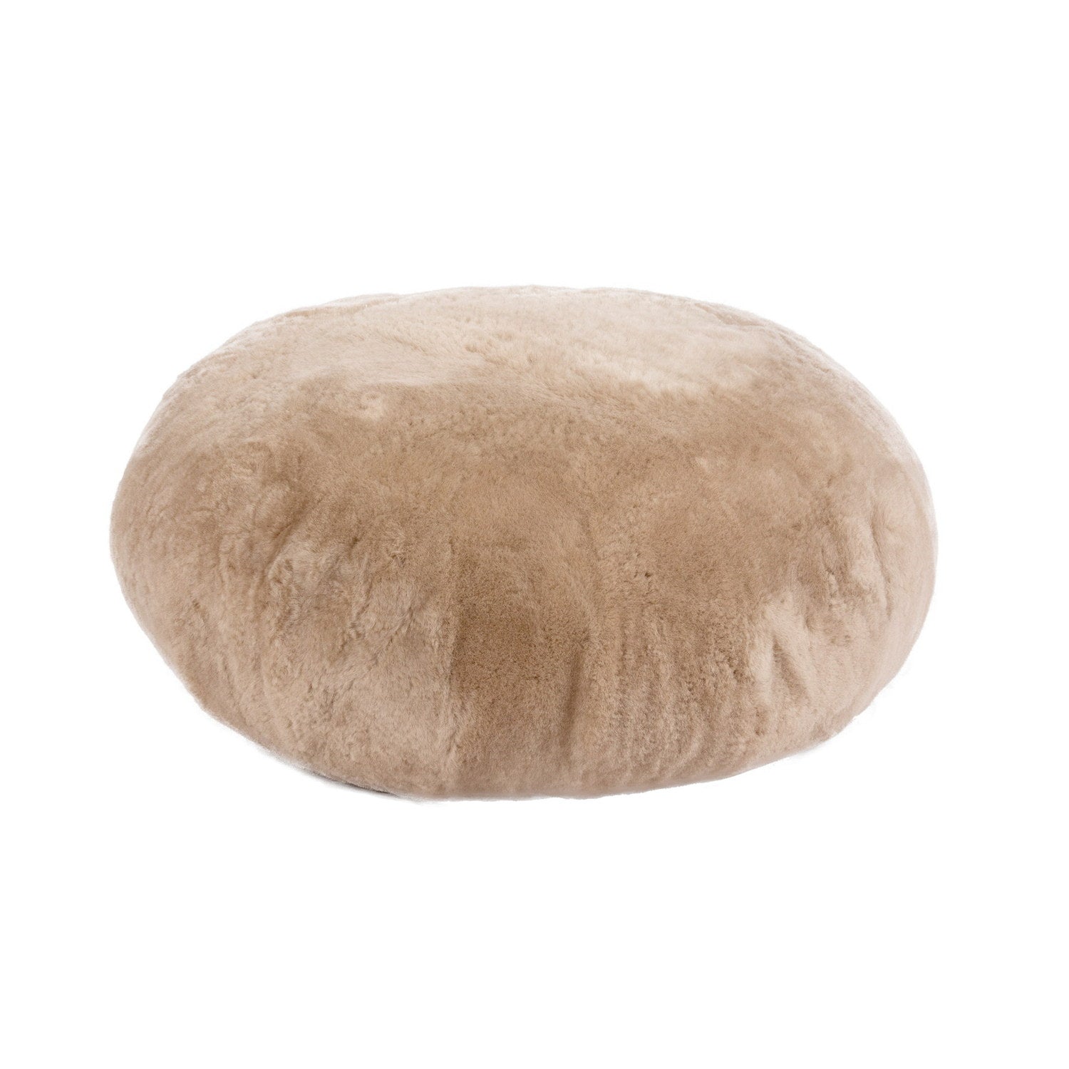 Furniture Ottoman Shearling 28x60cm Nappa #_shape=Round